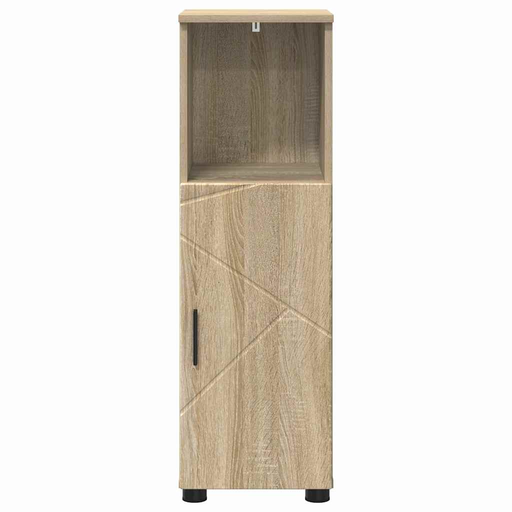 Colonne de salle de bain 30 cm – H 95 cm Chêne sonoma | Maison Vasque