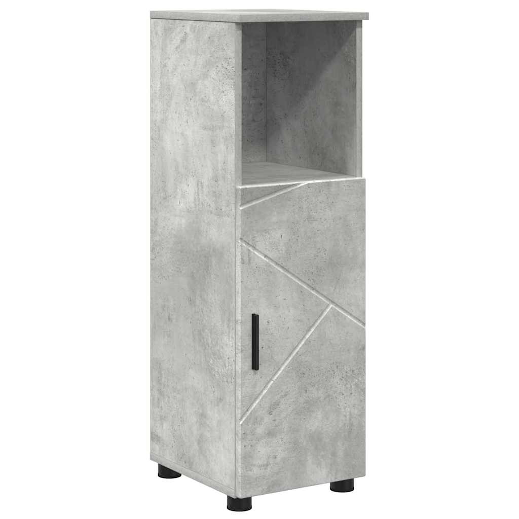 Colonne de salle de bain 30 cm H 95 cm Gris béton | Maison Vasque