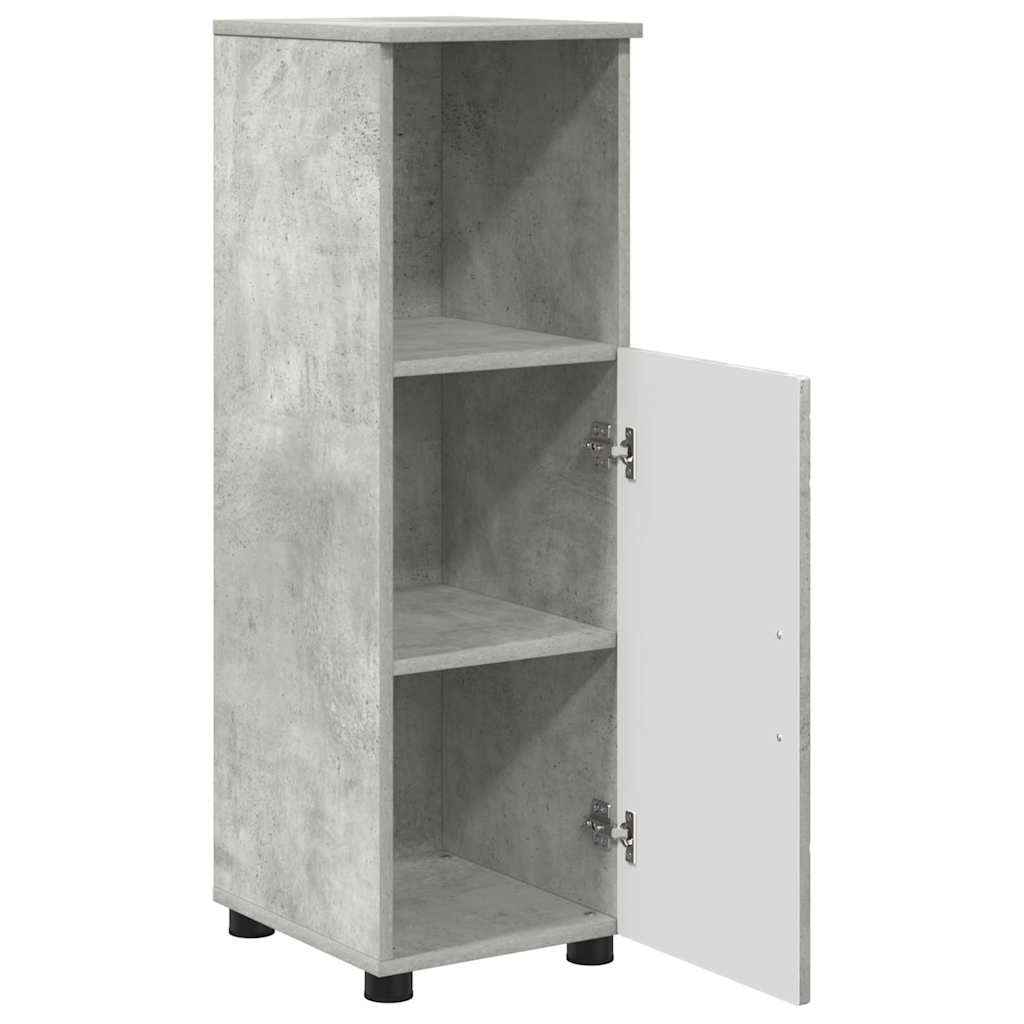 Colonne de salle de bain 30 cm – H 95 cm Gris béton | Maison Vasque