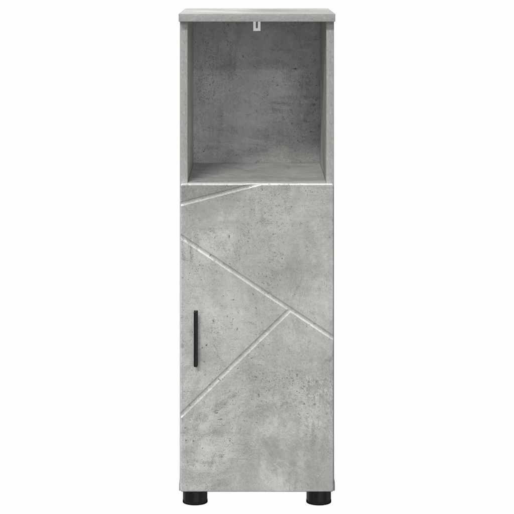 Colonne de salle de bain 30 cm – H 95 cm Gris béton | Maison Vasque