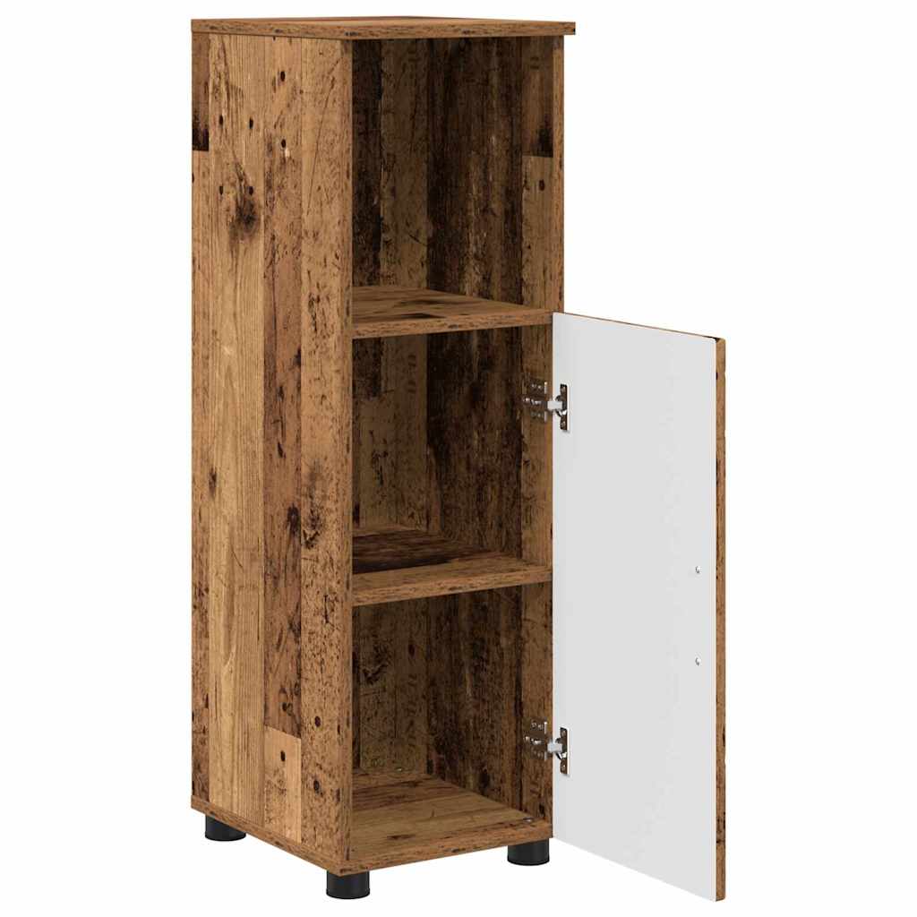 Colonne de salle de bain 30 cm – H 95 cm Bois ancien | Maison Vasque