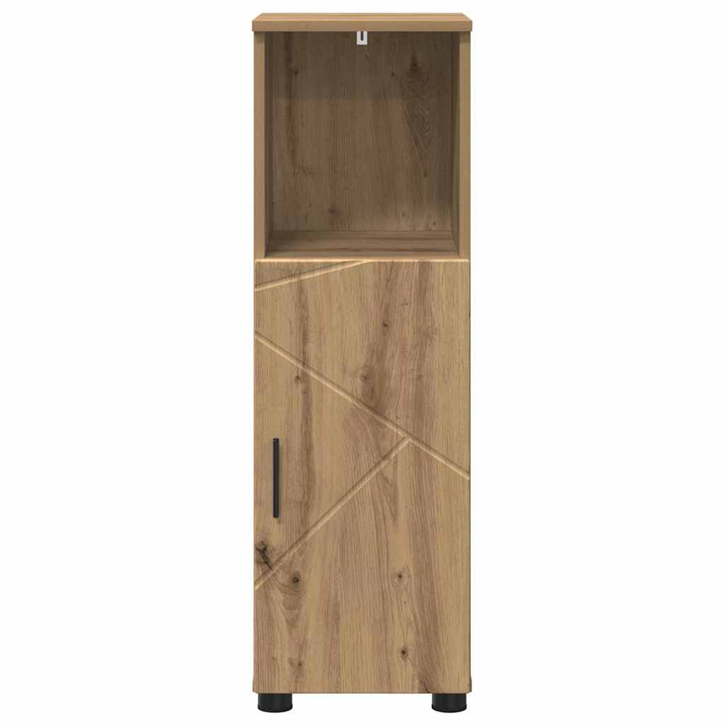 Colonne de salle de bain 30 cm – H 95 cm chêne artisanal | Maison Vasque