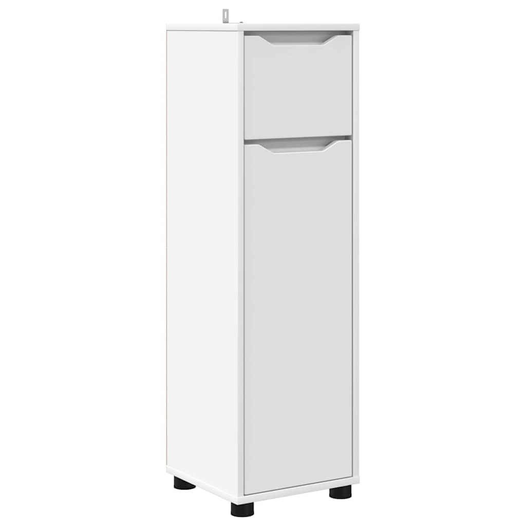 Colonne de salle de bain 30 cm H 101 cm Blanc | Maison Vasque
