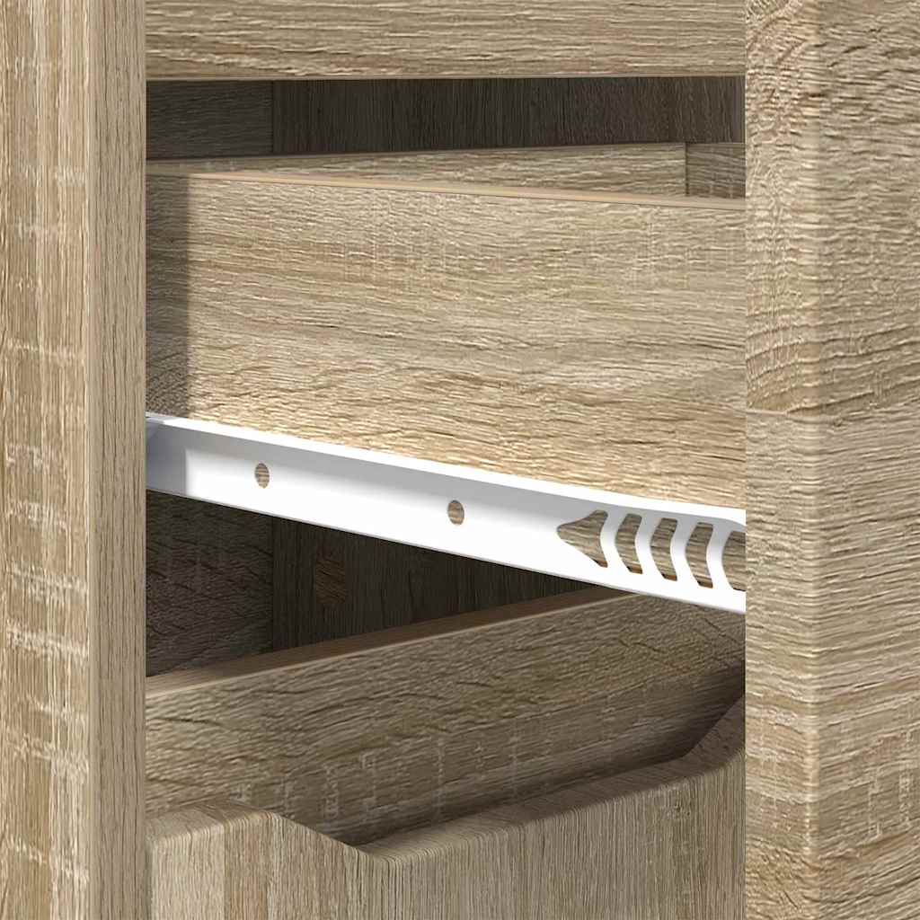 Colonne de salle de bain 30 cm – H 101 cm Chêne sonoma | Maison Vasque