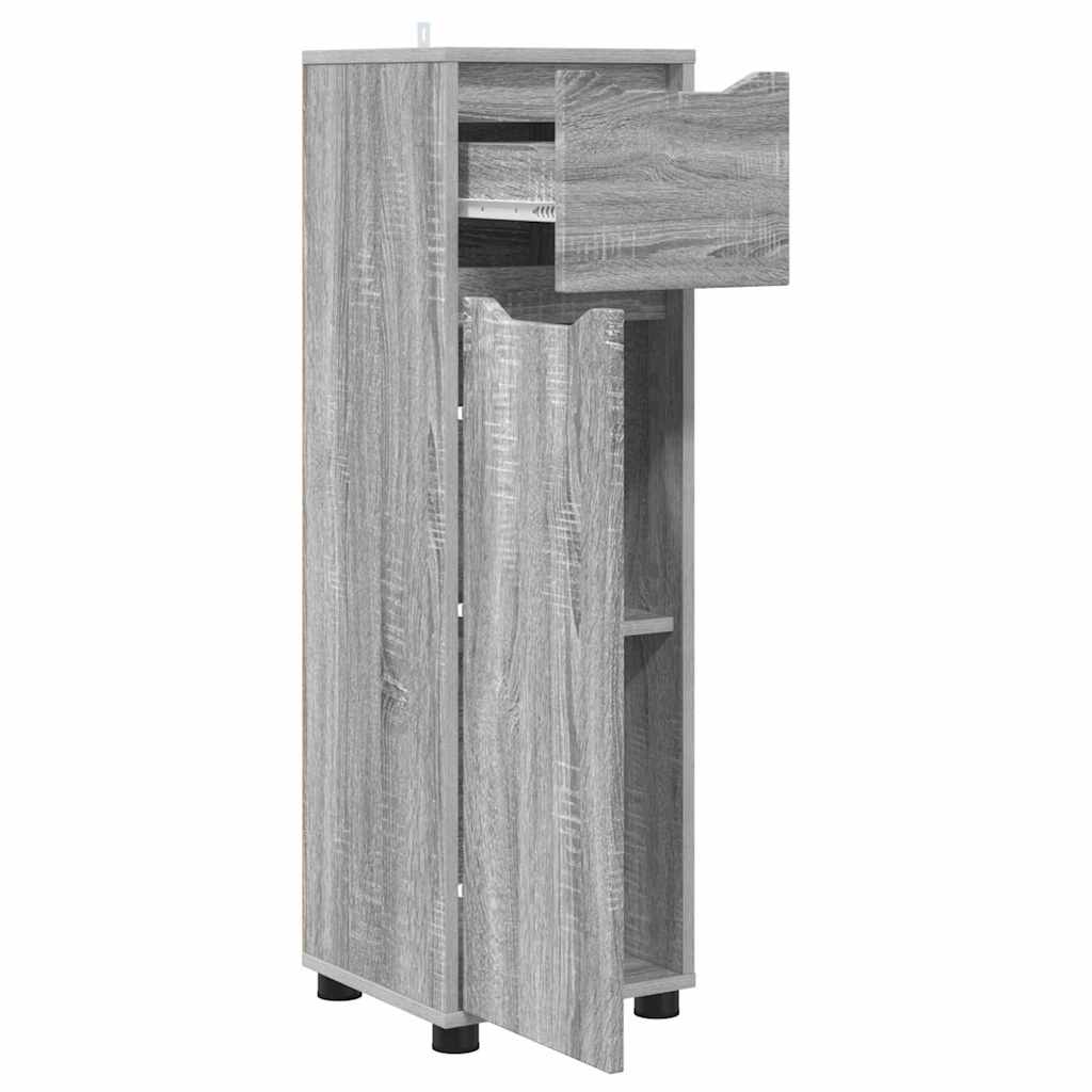 Colonne de salle de bain 30 cm – H 101 cm Sonoma gris | Maison Vasque
