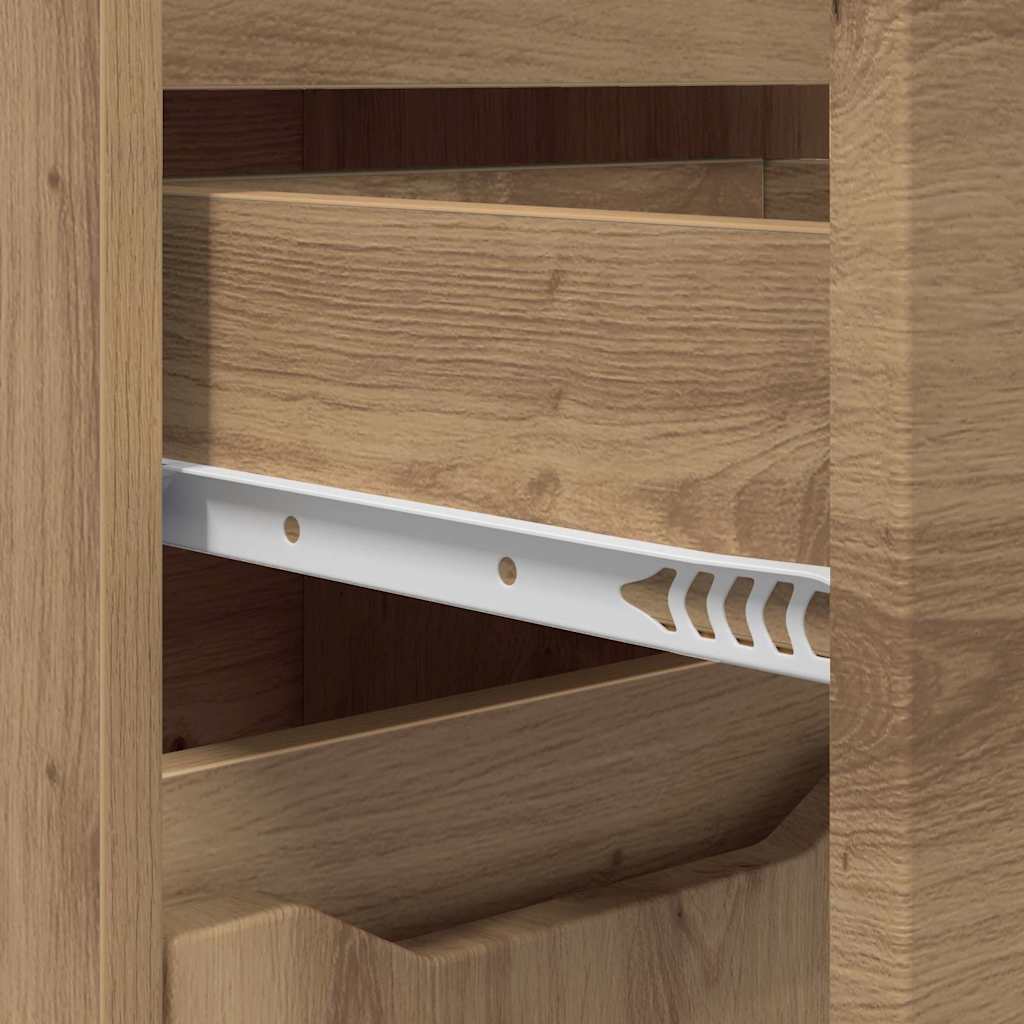 Colonne de salle de bain 30 cm – H 101 cm chêne artisanal | Maison Vasque