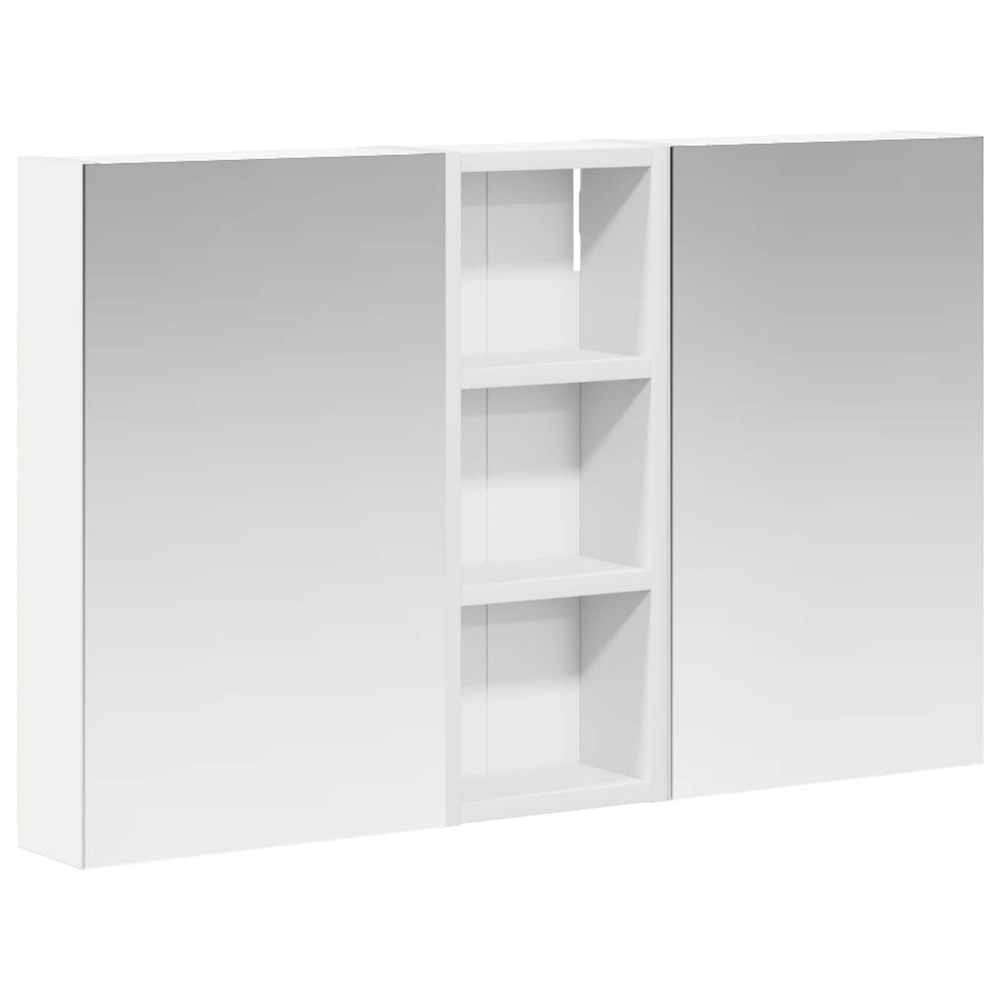 Ensemble de meubles de salle de bain 3 pièces 80 cm Blanc | Maison Vasque