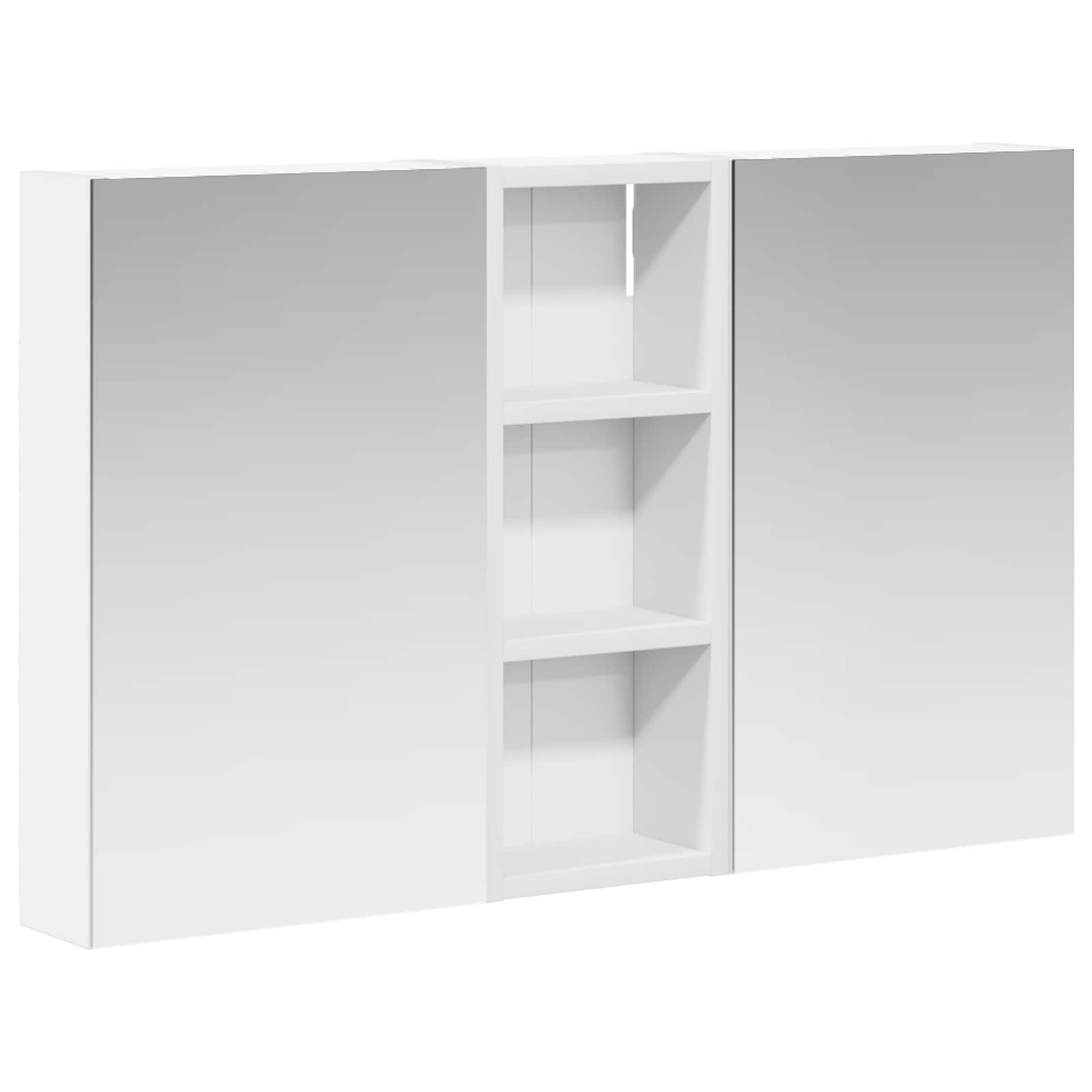 Ensemble de meubles de salle de bain 3 pièces 80 cm Blanc | Maison Vasque