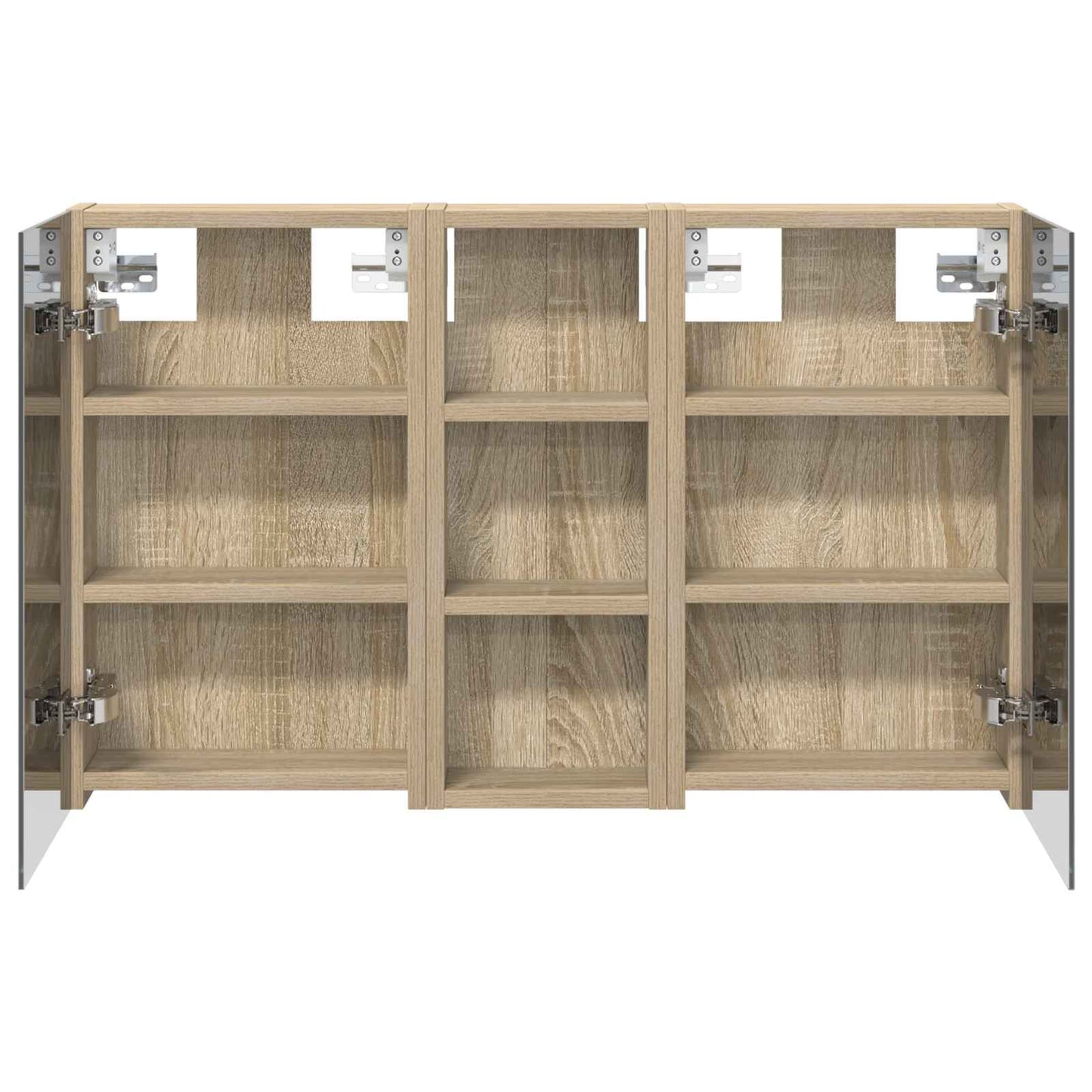 Ensemble de meubles de salle de bain 3 pièces 80 cm Chêne sonoma | Maison Vasque