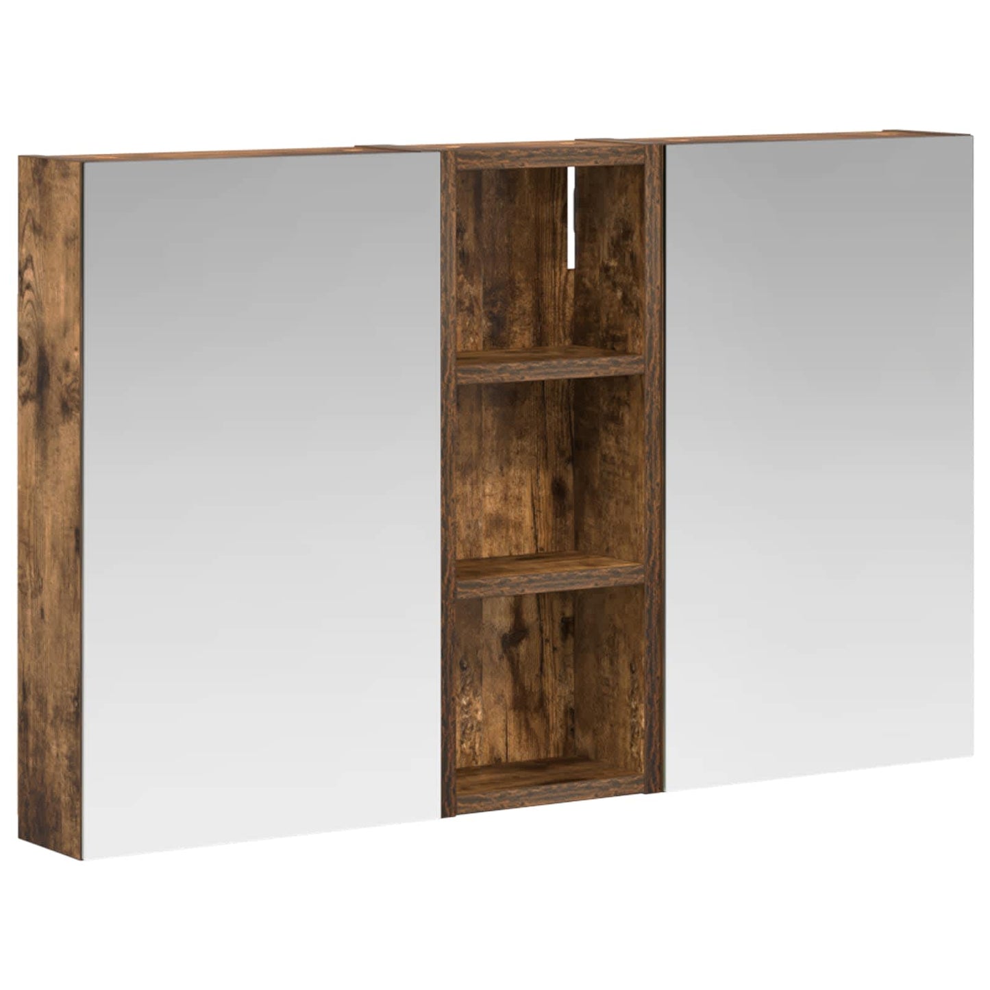 Ensemble de meubles de salle de bain 3 pièces 80 cm Chêne fumé | Maison Vasque