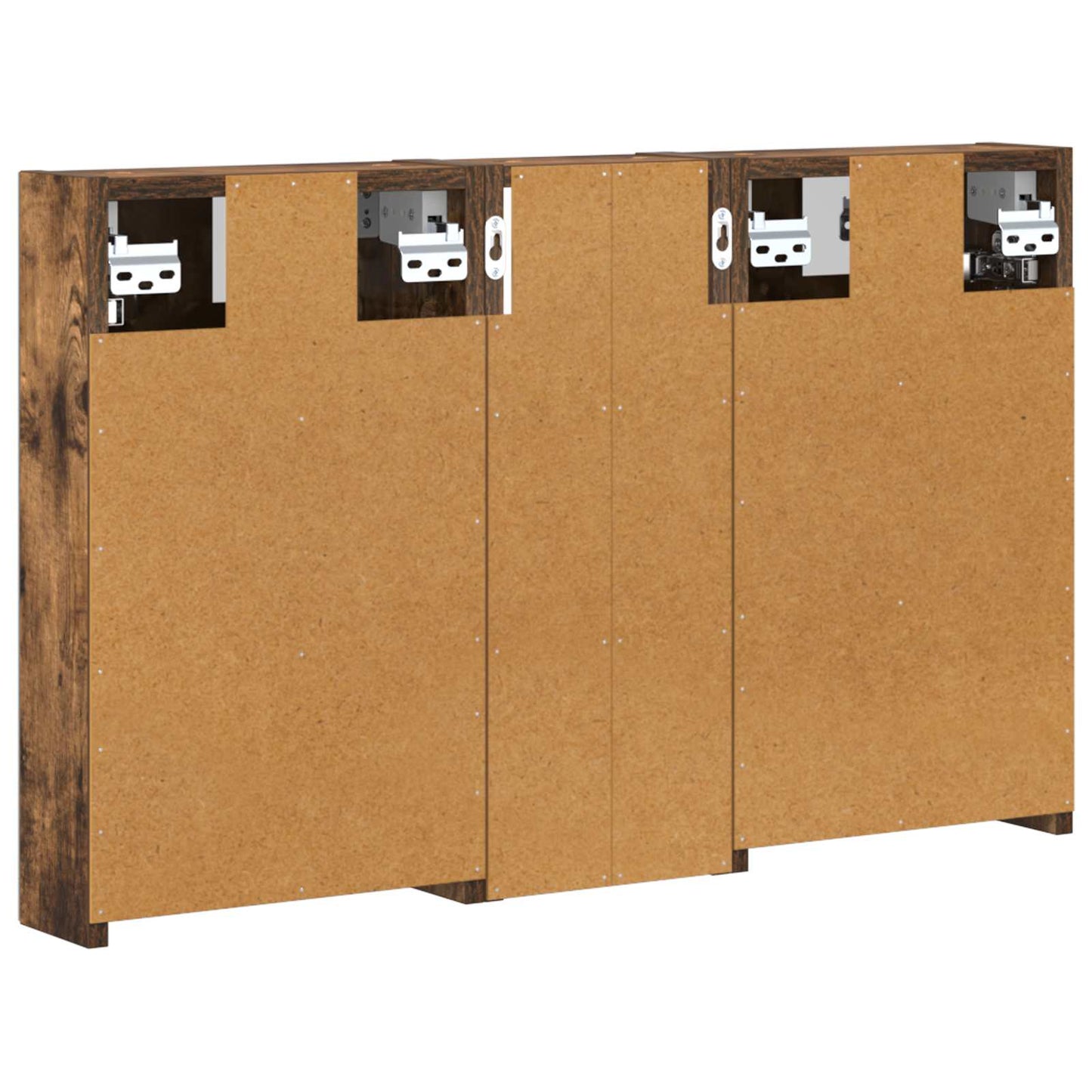 Ensemble de meubles de salle de bain 3 pièces 80 cm Chêne fumé | Maison Vasque