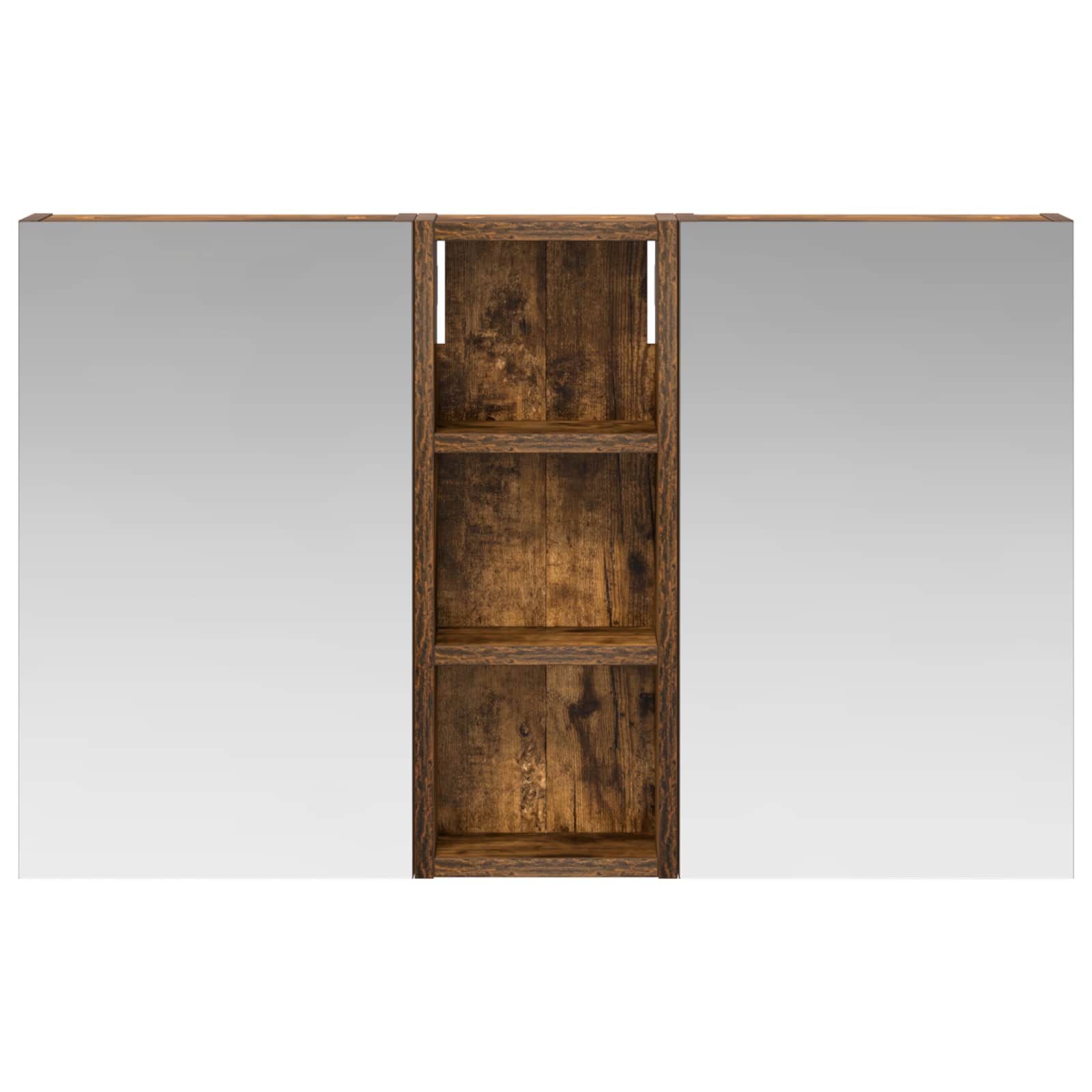 Ensemble de meubles de salle de bain 3 pièces 80 cm Chêne fumé | Maison Vasque