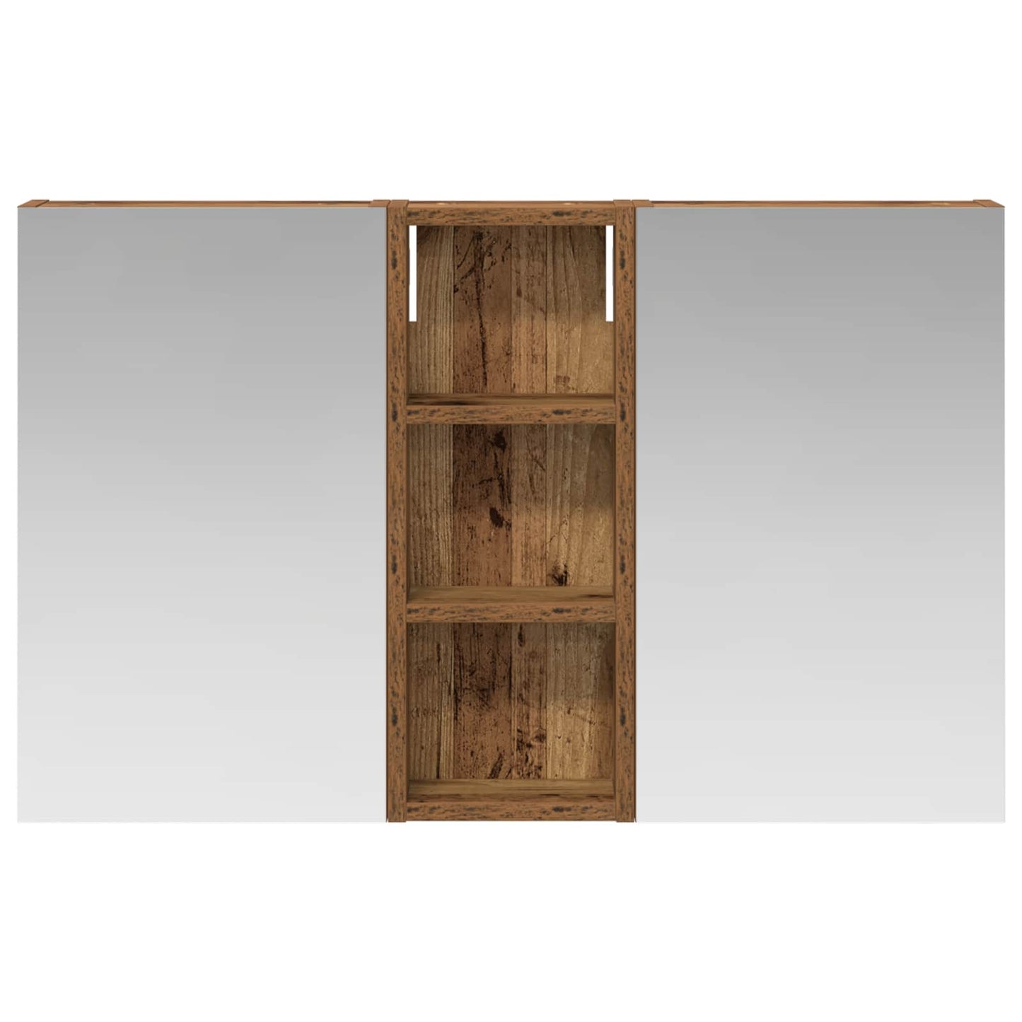 Ensemble de meubles de salle de bain 3 pièces 80 cm Bois ancien | Maison Vasque