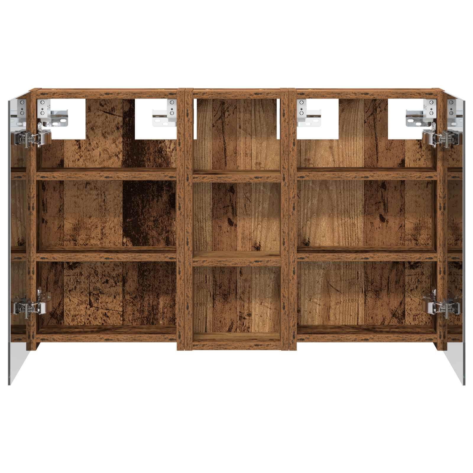 Ensemble de meubles de salle de bain 3 pièces 80 cm Bois ancien | Maison Vasque