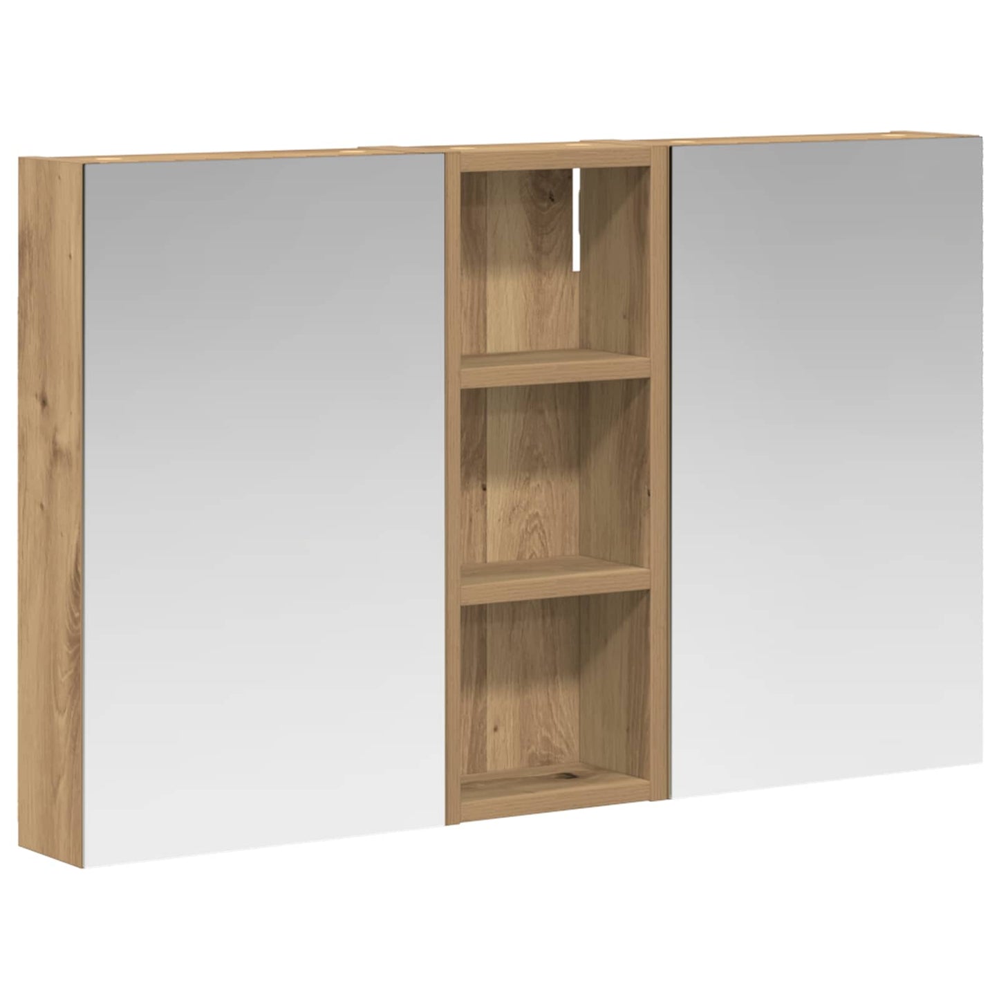 Ensemble de meubles de salle de bain 3 pièces 80 cm chêne artisanal | Maison Vasque