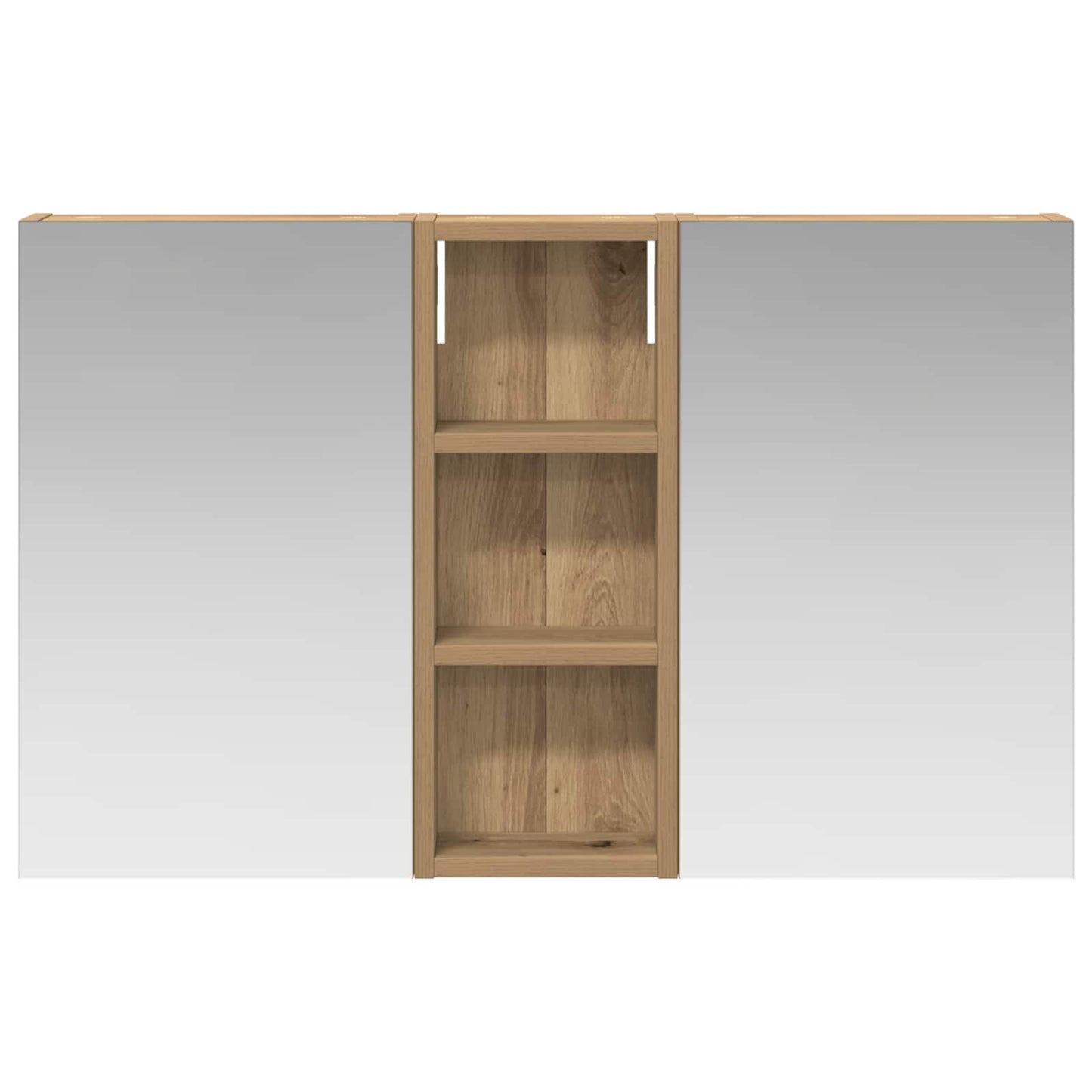 Ensemble de meubles de salle de bain 3 pièces 80 cm chêne artisanal | Maison Vasque