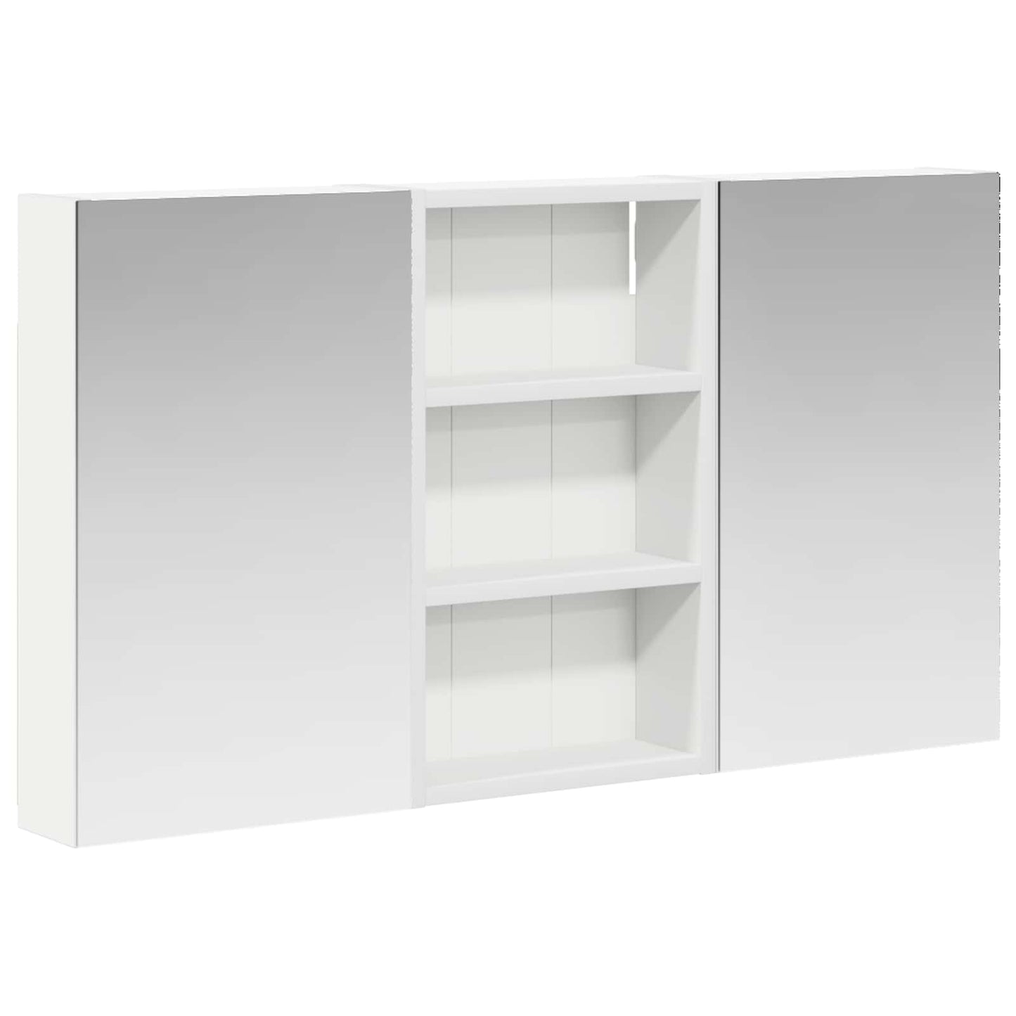 Ensemble de meubles de salle de bain 3 pièces 90 cm Blanc | Maison Vasque