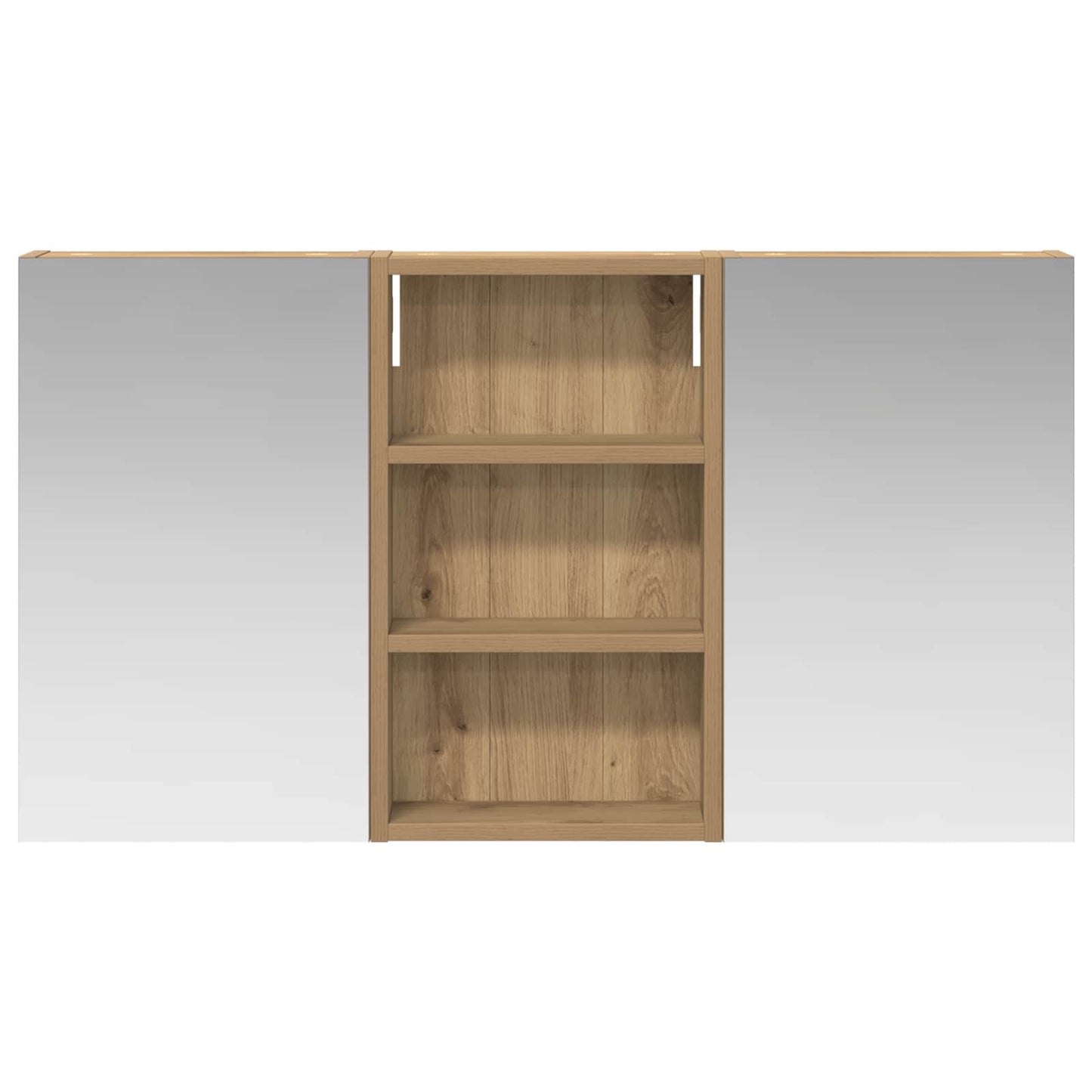 Ensemble de meubles de salle de bain 3 pièces 90 cm chêne artisanal | Maison Vasque