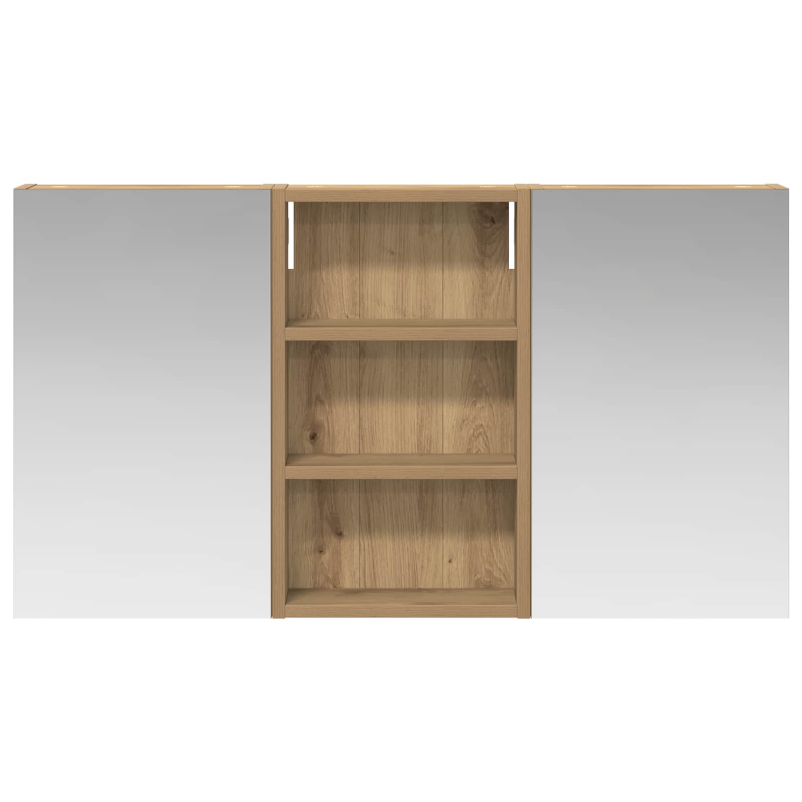 Ensemble de meubles de salle de bain 3 pièces 90 cm chêne artisanal | Maison Vasque