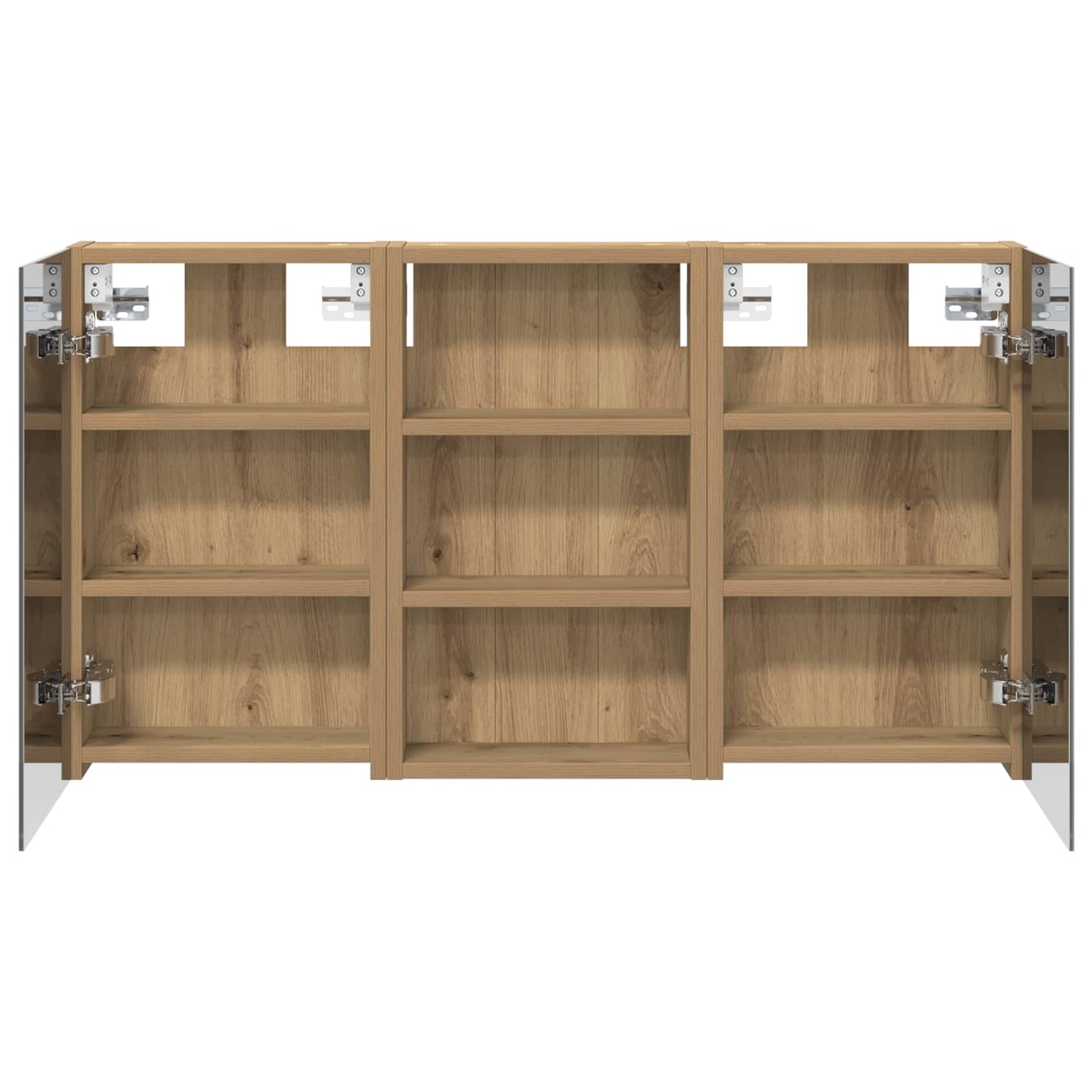 Ensemble de meubles de salle de bain 3 pièces 90 cm chêne artisanal | Maison Vasque