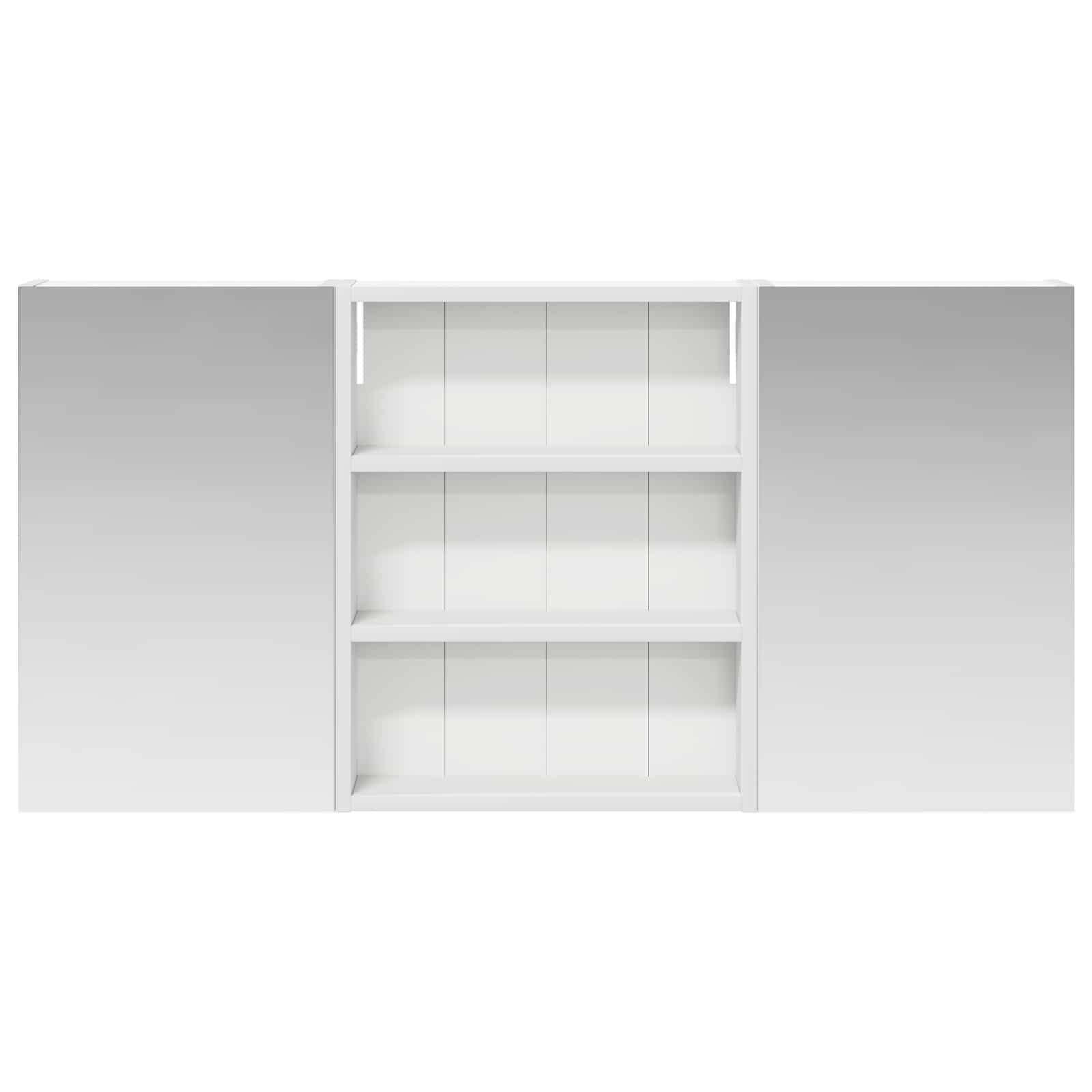 Ensemble de meubles de salle de bain 3 pièces 100 cm Blanc | Maison Vasque