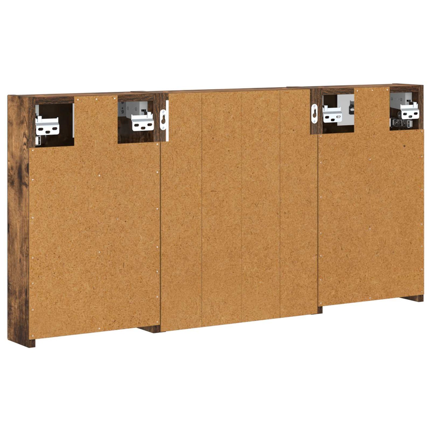 Ensemble de meubles de salle de bain 3 pièces 100 cm Chêne fumé | Maison Vasque