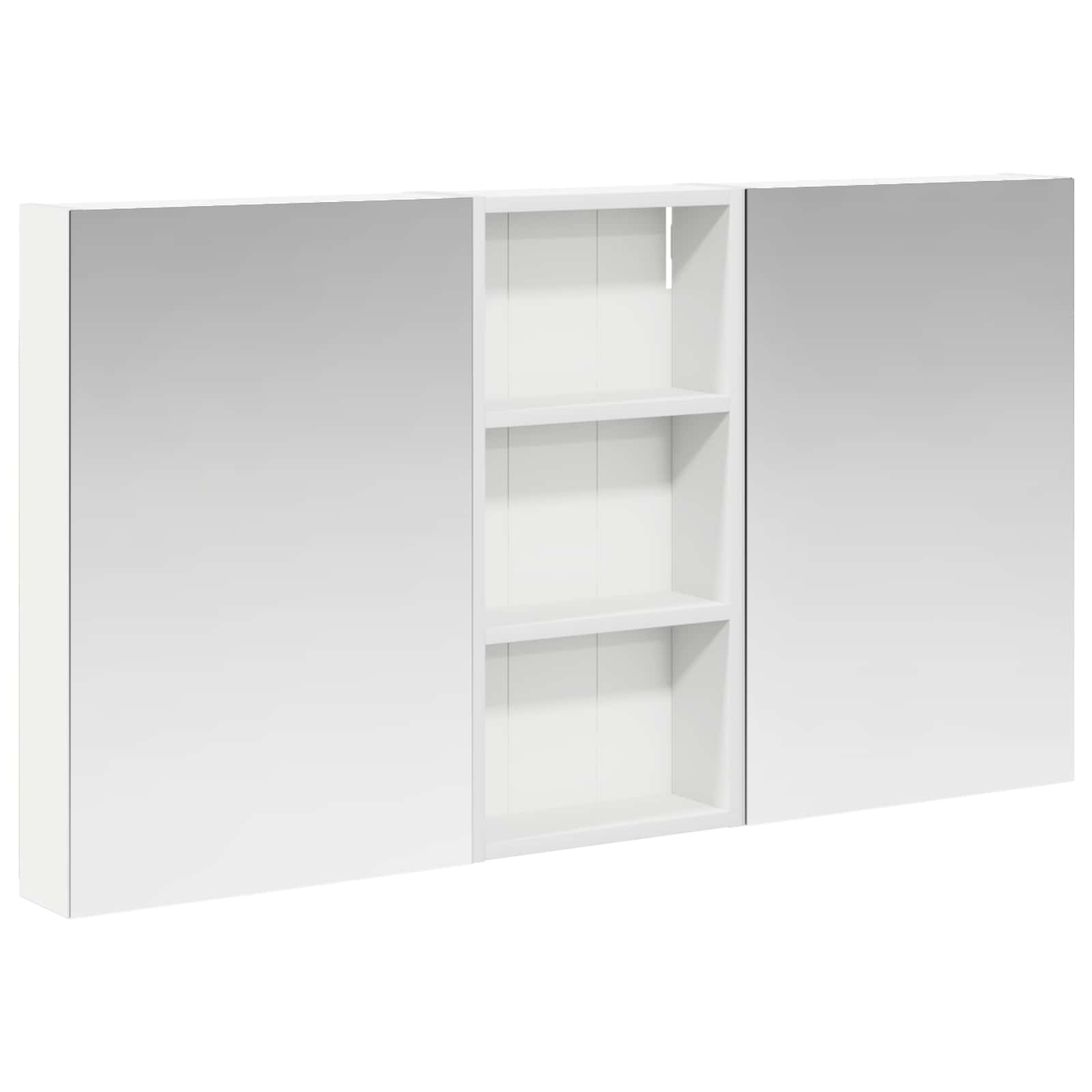 Ensemble de meubles de salle de bain 3 pièces 110 cm Blanc | Maison Vasque