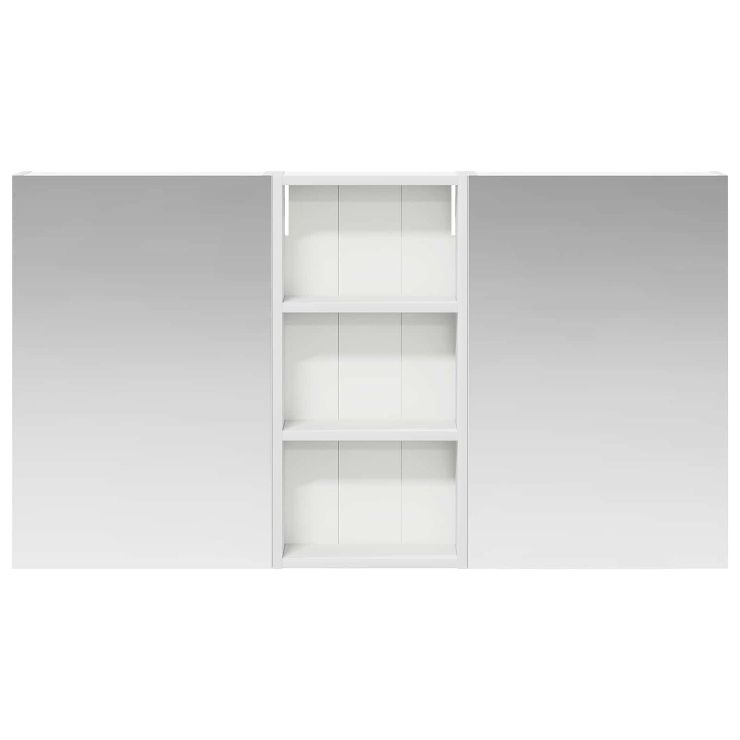 Ensemble de meubles de salle de bain 3 pièces 110 cm Blanc | Maison Vasque