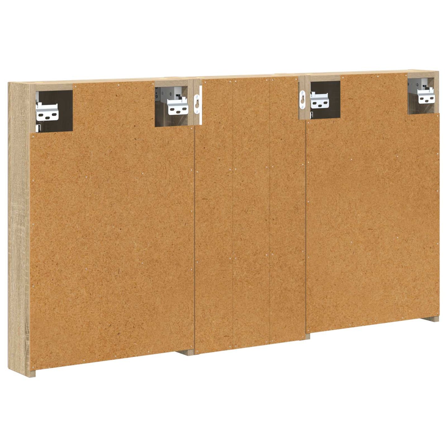 Ensemble de meubles de salle de bain 3 pièces 110 cm Chêne sonoma | Maison Vasque