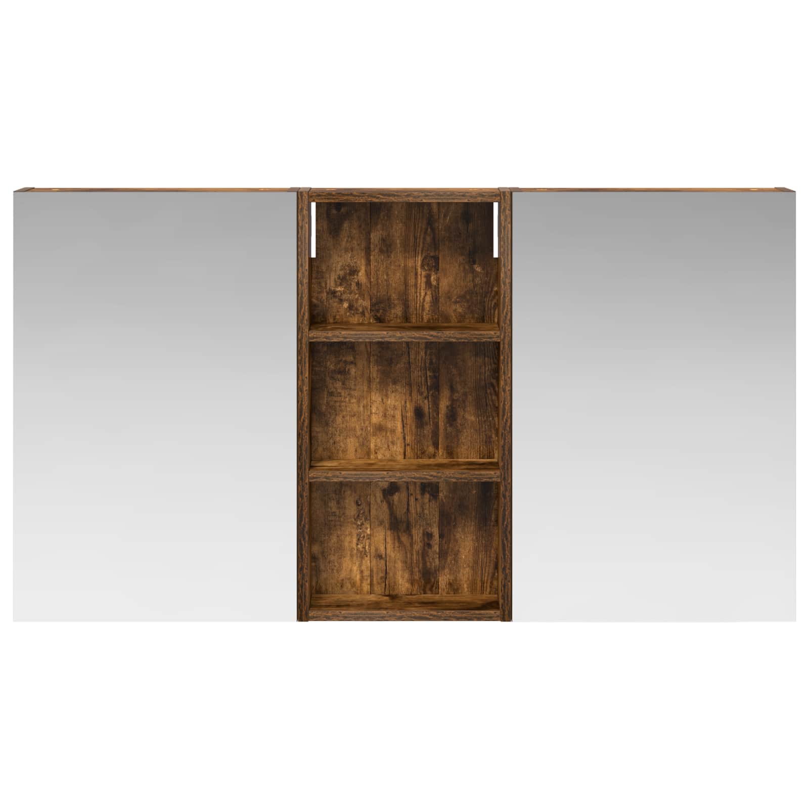 Ensemble de meubles de salle de bain 3 pièces 110 cm Chêne fumé | Maison Vasque