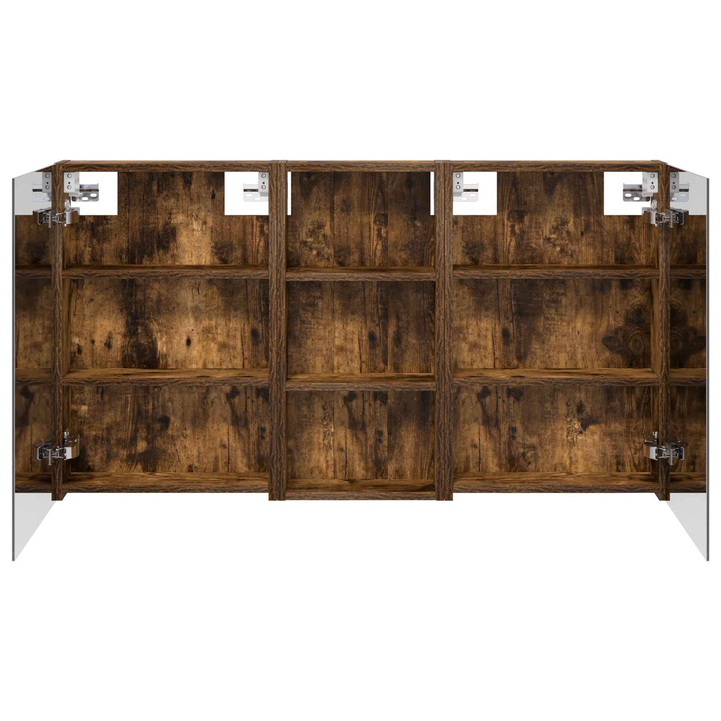 Ensemble de meubles de salle de bain 3 pièces 110 cm Chêne fumé | Maison Vasque