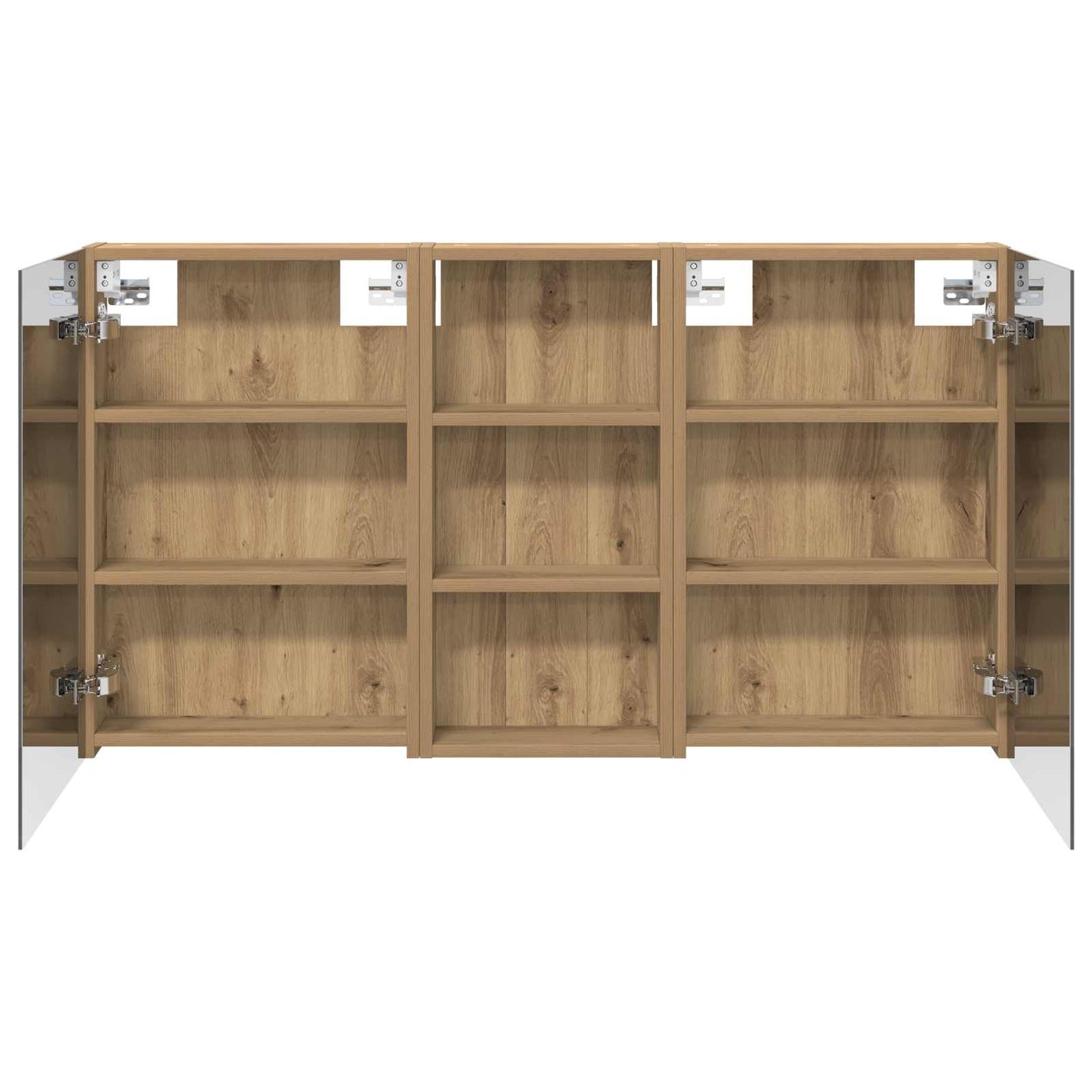 Ensemble de meubles de salle de bain 3 pièces 110 cm chêne artisanal | Maison Vasque
