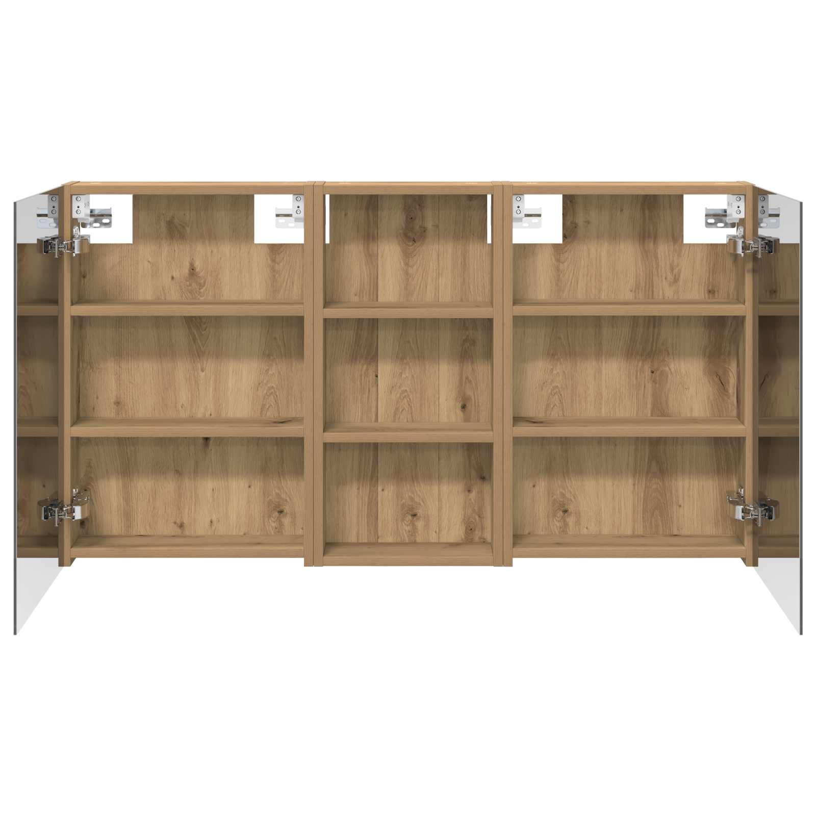 Ensemble de meubles de salle de bain 3 pièces 110 cm chêne artisanal | Maison Vasque