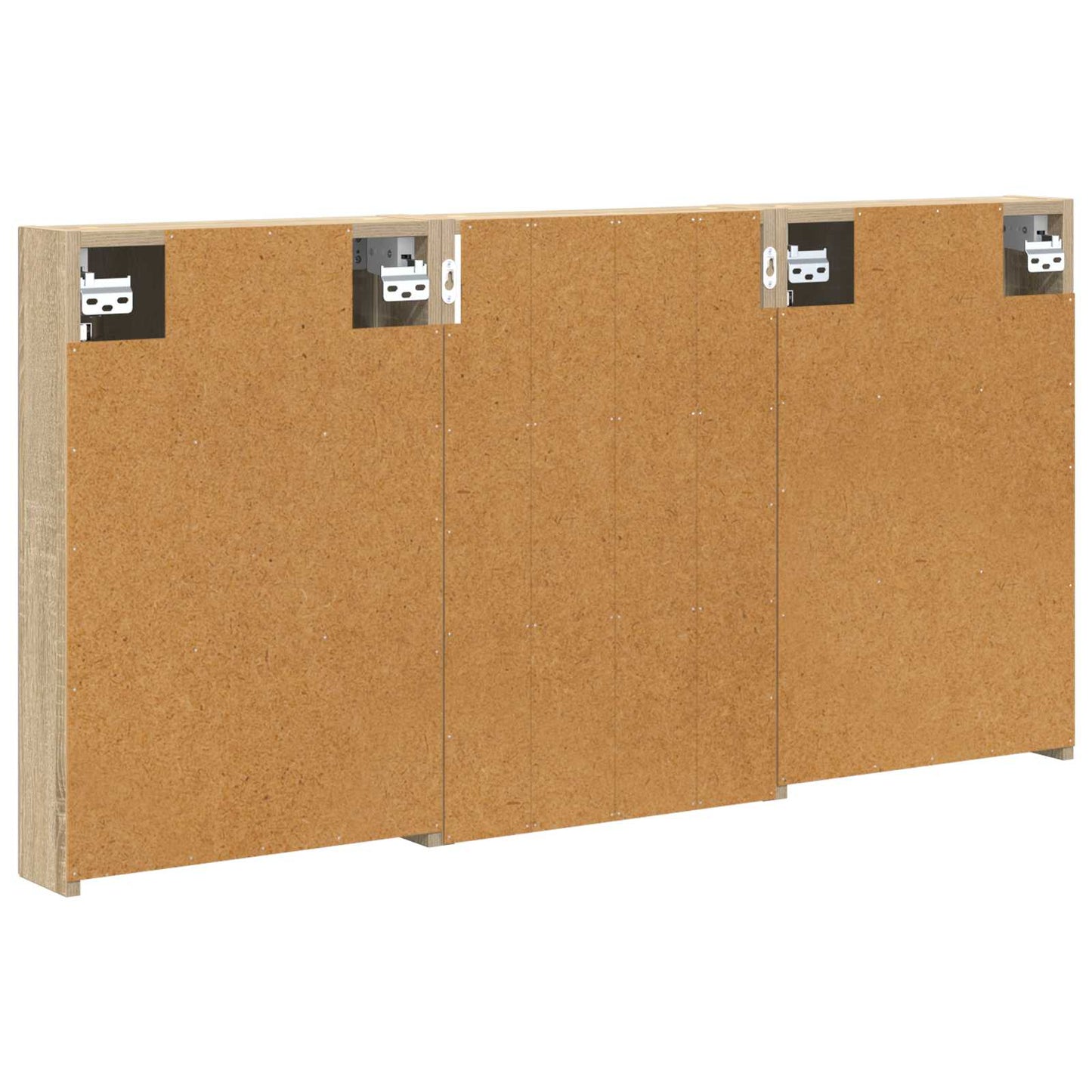Ensemble de meubles de salle de bain 3 pièces 120 cm Chêne sonoma | Maison Vasque