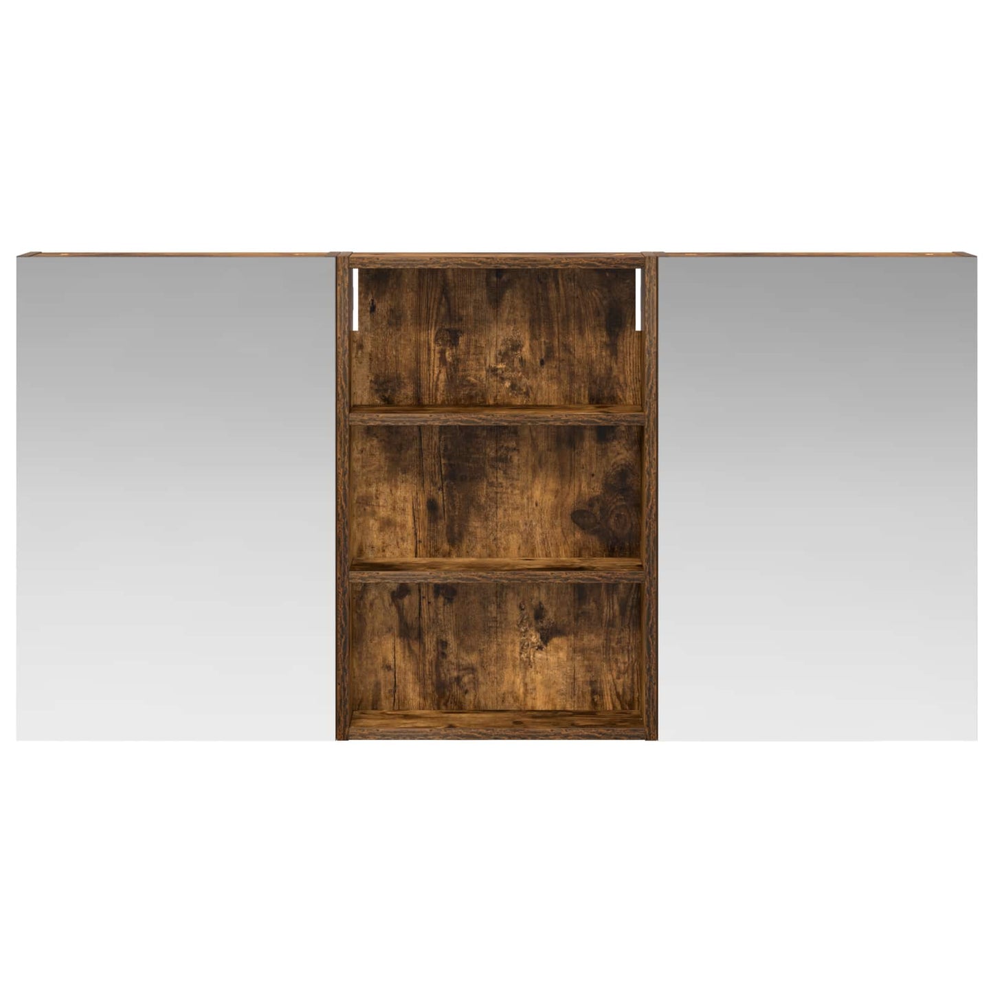 Ensemble de meubles de salle de bain 3 pièces 120 cm Chêne fumé | Maison Vasque