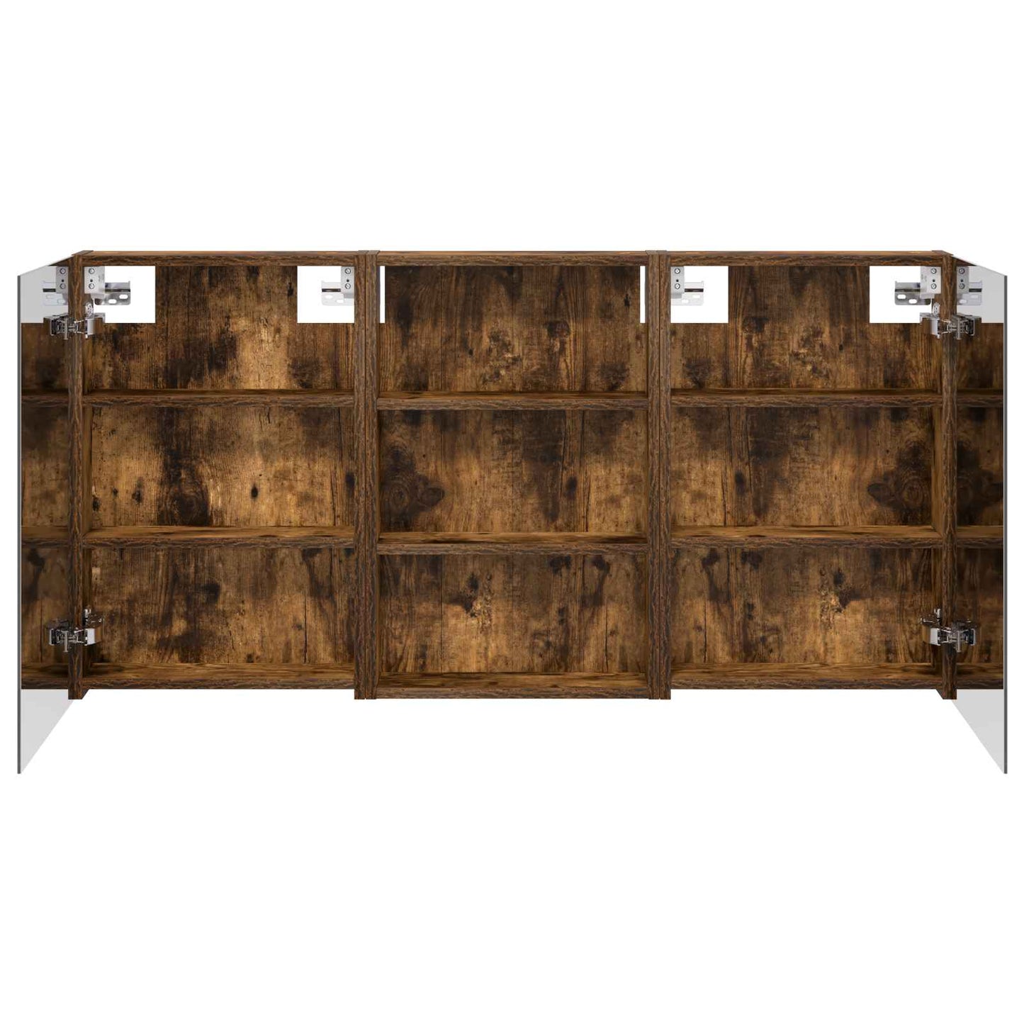 Ensemble de meubles de salle de bain 3 pièces 120 cm Chêne fumé | Maison Vasque