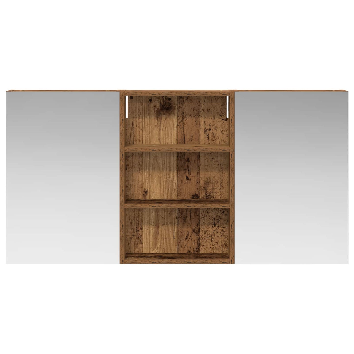 Ensemble de meubles de salle de bain 3 pièces 120 cm Bois ancien | Maison Vasque