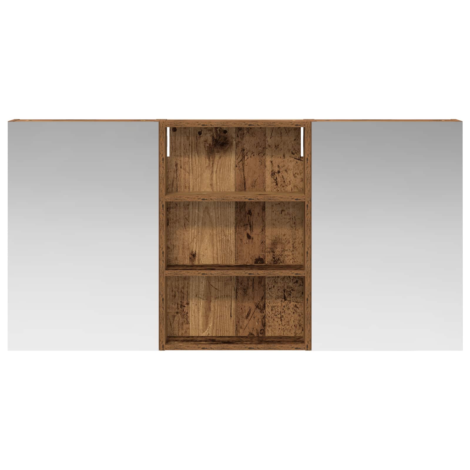 Ensemble de meubles de salle de bain 3 pièces 120 cm Bois ancien | Maison Vasque