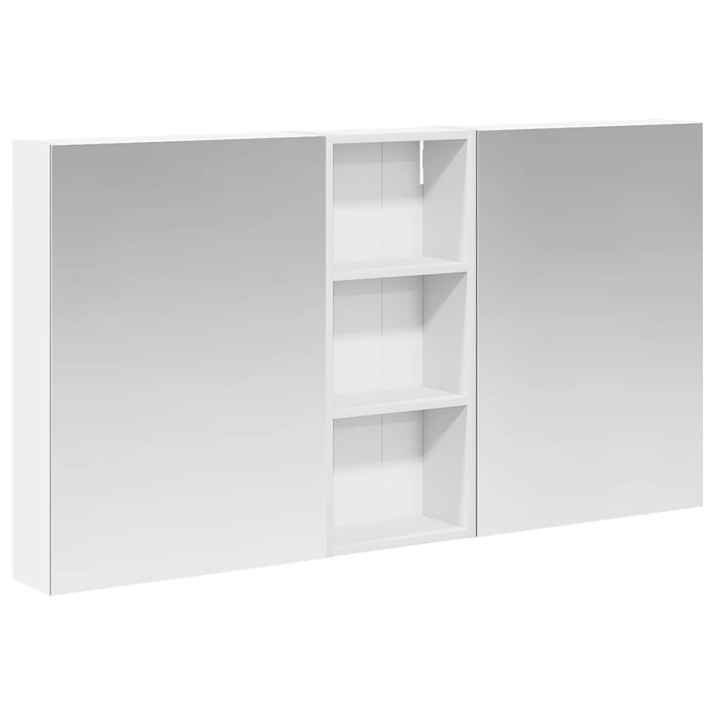 Ensemble de meubles de salle de bain 3 pièces 130 cm Blanc | Maison Vasque