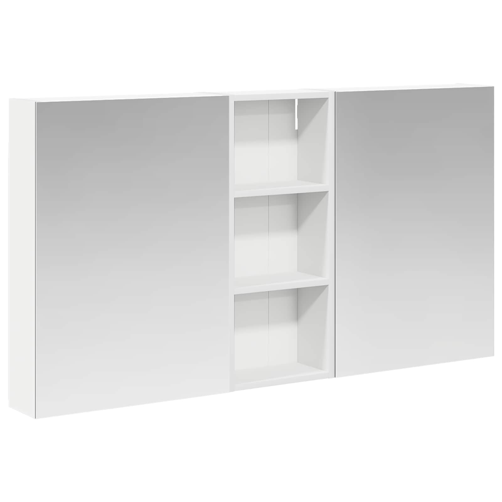 Ensemble de meubles de salle de bain 3 pièces 130 cm Blanc | Maison Vasque