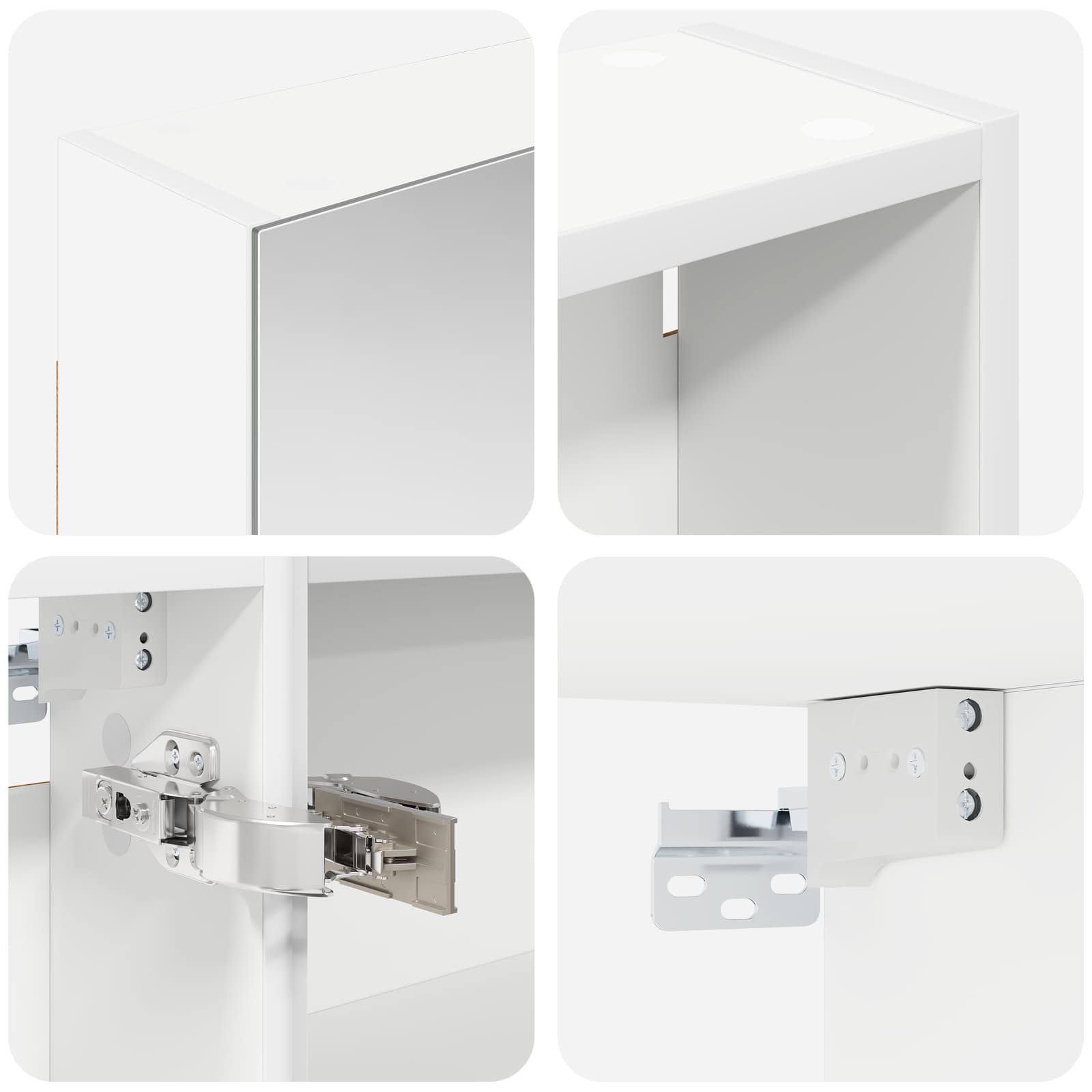 Ensemble de meubles de salle de bain 3 pièces 140 cm Blanc | Maison Vasque