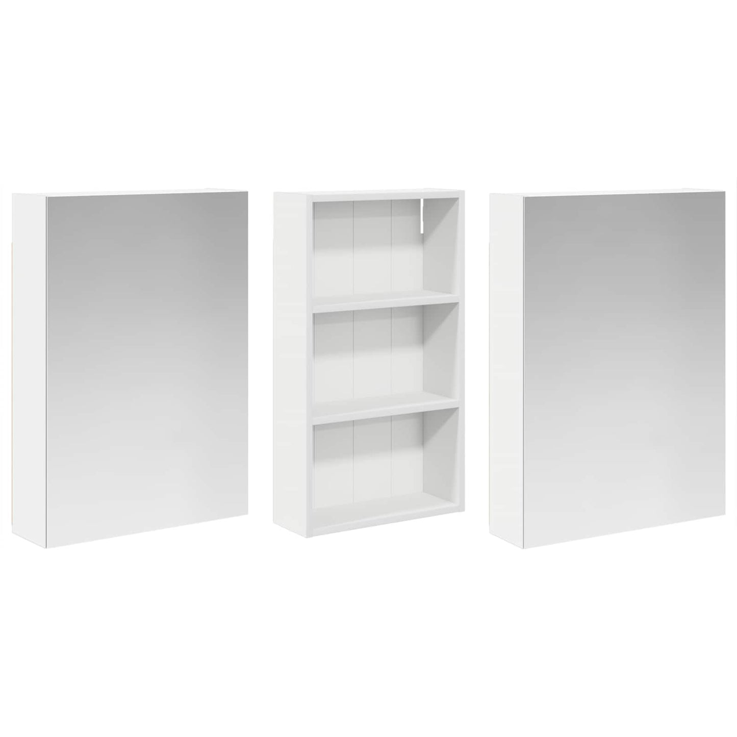 Ensemble de meubles de salle de bain 3 pièces 140 cm Blanc | Maison Vasque