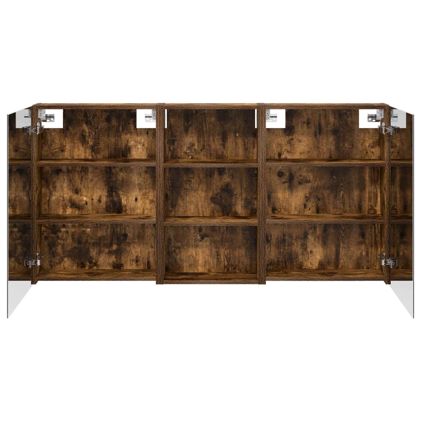 Ensemble de meubles de salle de bain 3 pièces 140 cm Chêne fumé | Maison Vasque