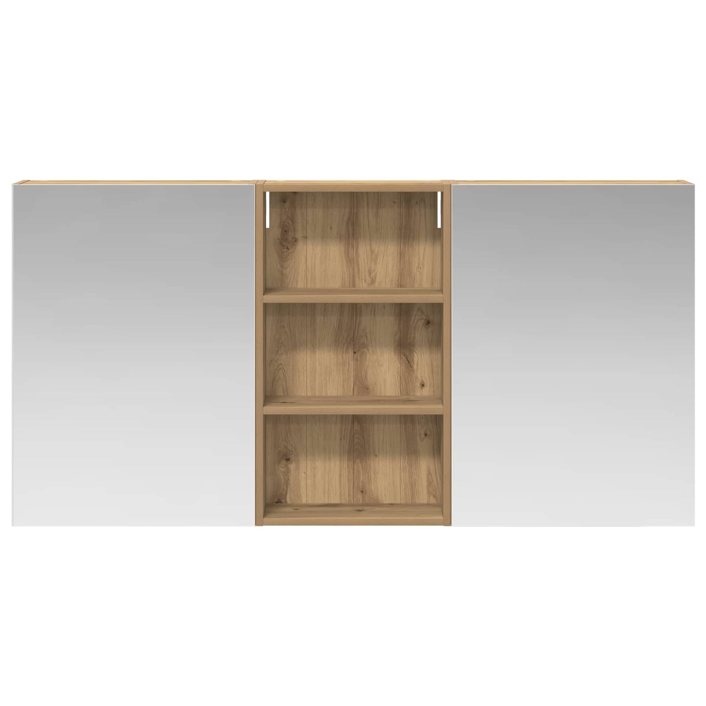 Ensemble de meubles de salle de bain 3 pièces 140 cm chêne artisanal | Maison Vasque