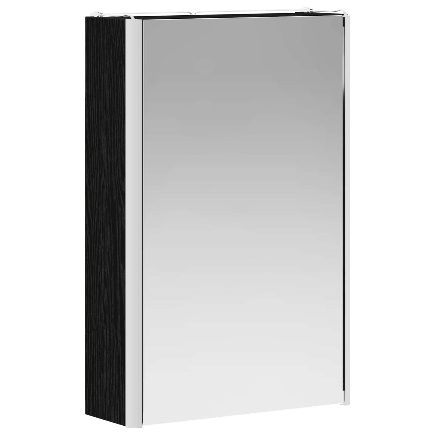 Armoire de toilette miroir 33 cm Chêne noir | Maison Vasque