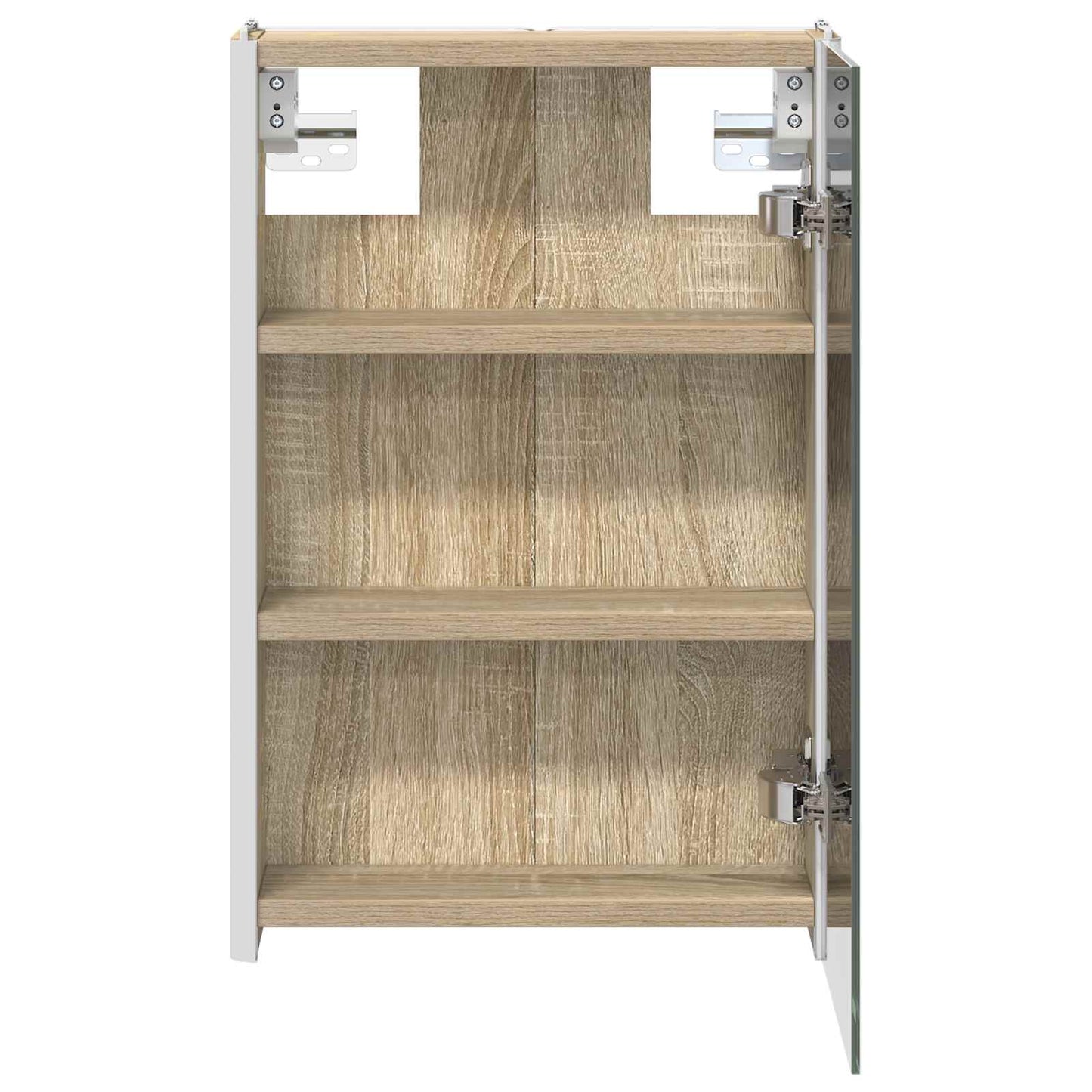 Armoire de toilette miroir 33 cm Chêne sonoma | Maison Vasque