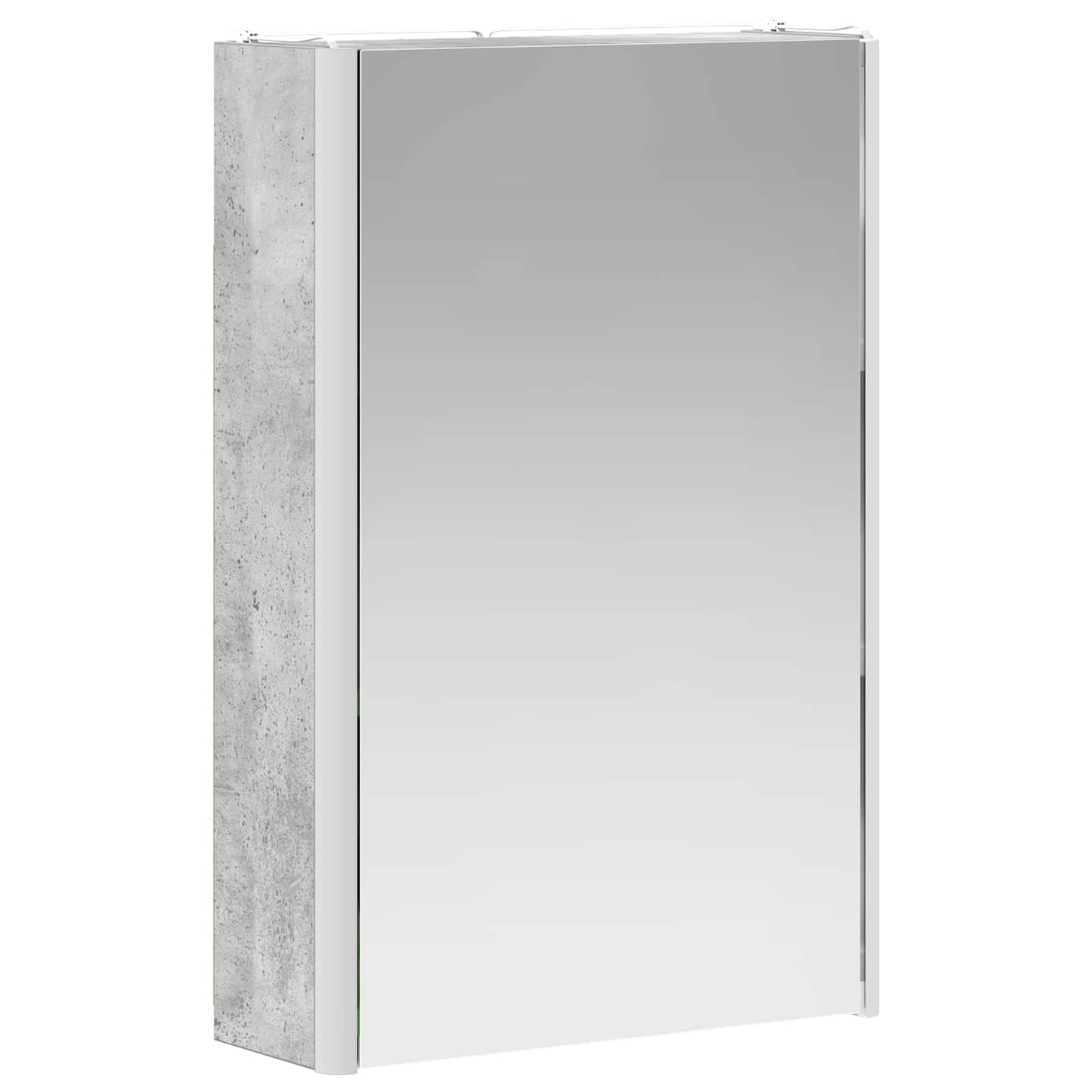 Armoire de toilette miroir 33 cm Gris béton | Maison Vasque