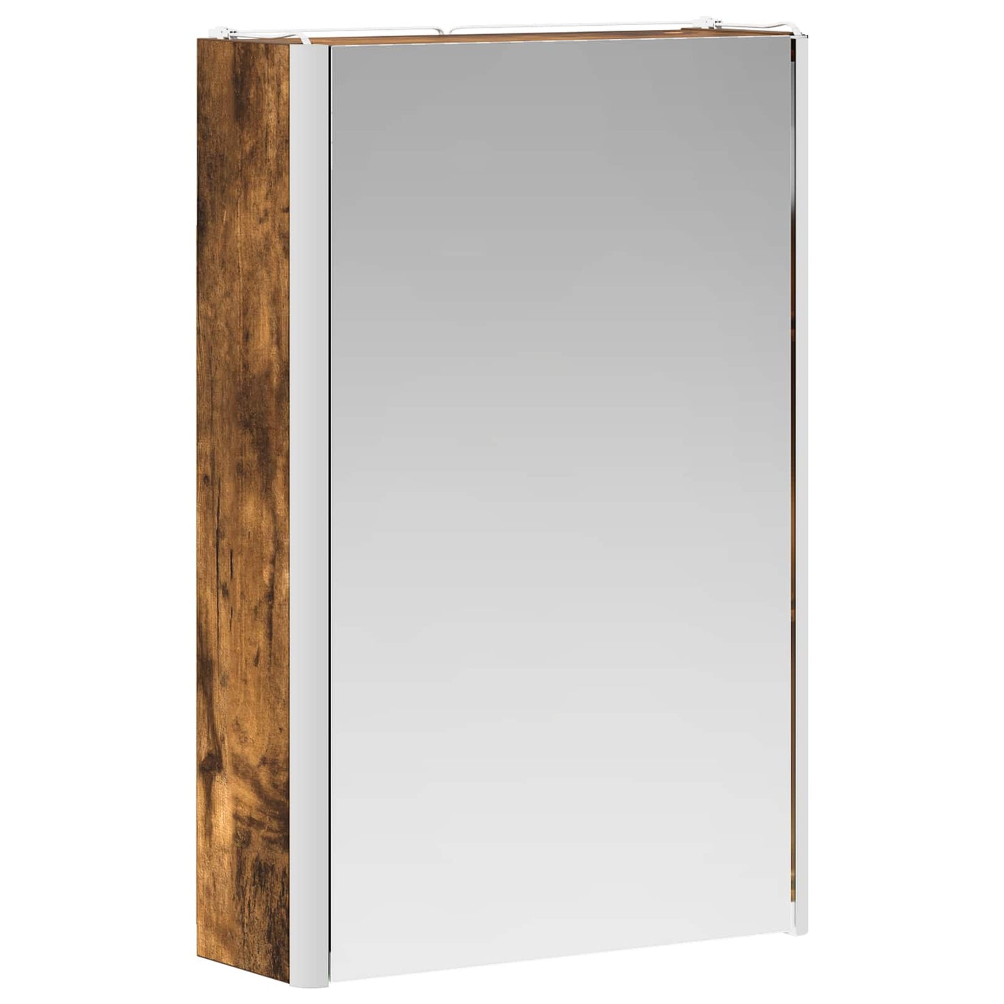 Armoire de toilette miroir 33 cm Chêne fumé | Maison Vasque