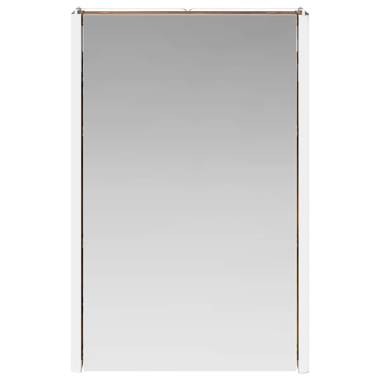 Armoire de toilette miroir 33 cm Chêne fumé | Maison Vasque