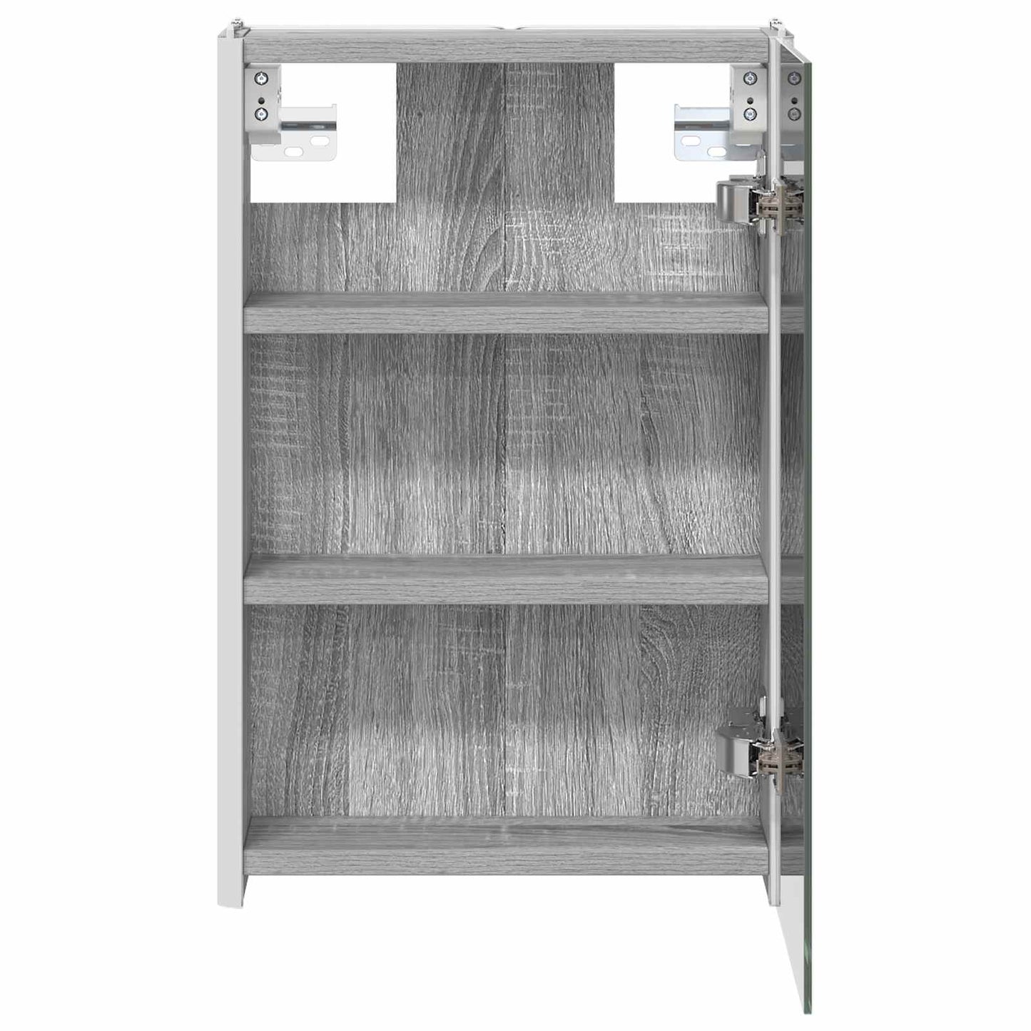 Armoire de toilette miroir 33 cm Sonoma gris | Maison Vasque